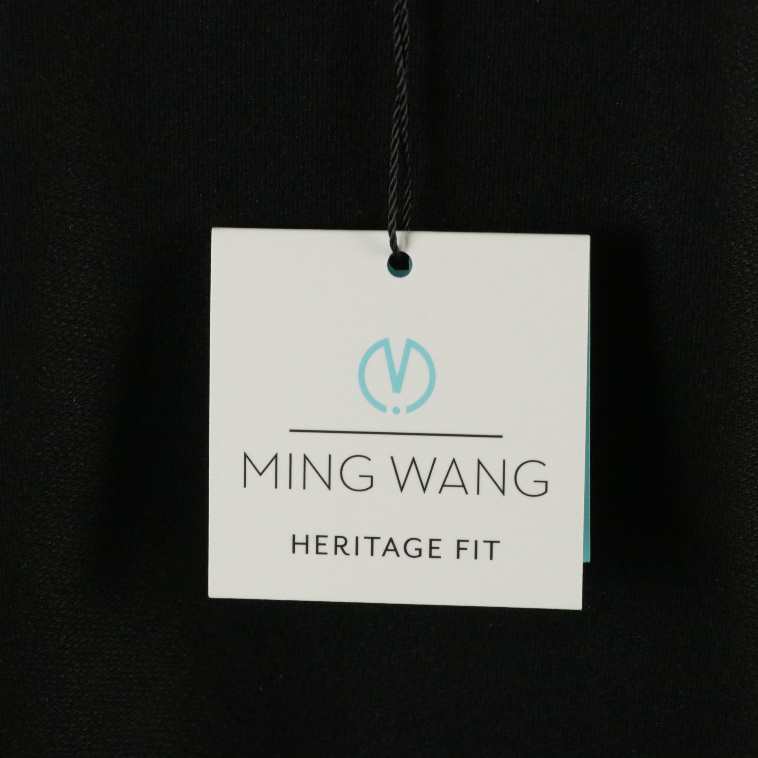 Ming Wang Knitwear Jackets in Black Rayon Blend and Red/Black Acrylic Blend