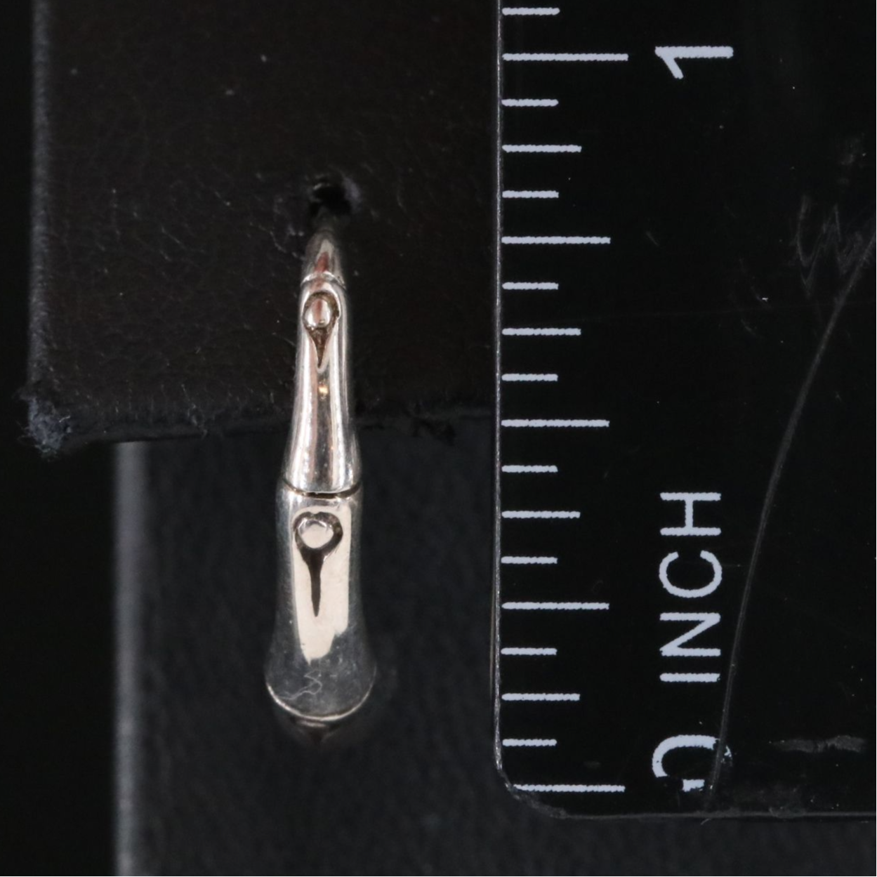 John Hardy Bamboo Sterling Hoop Earrings