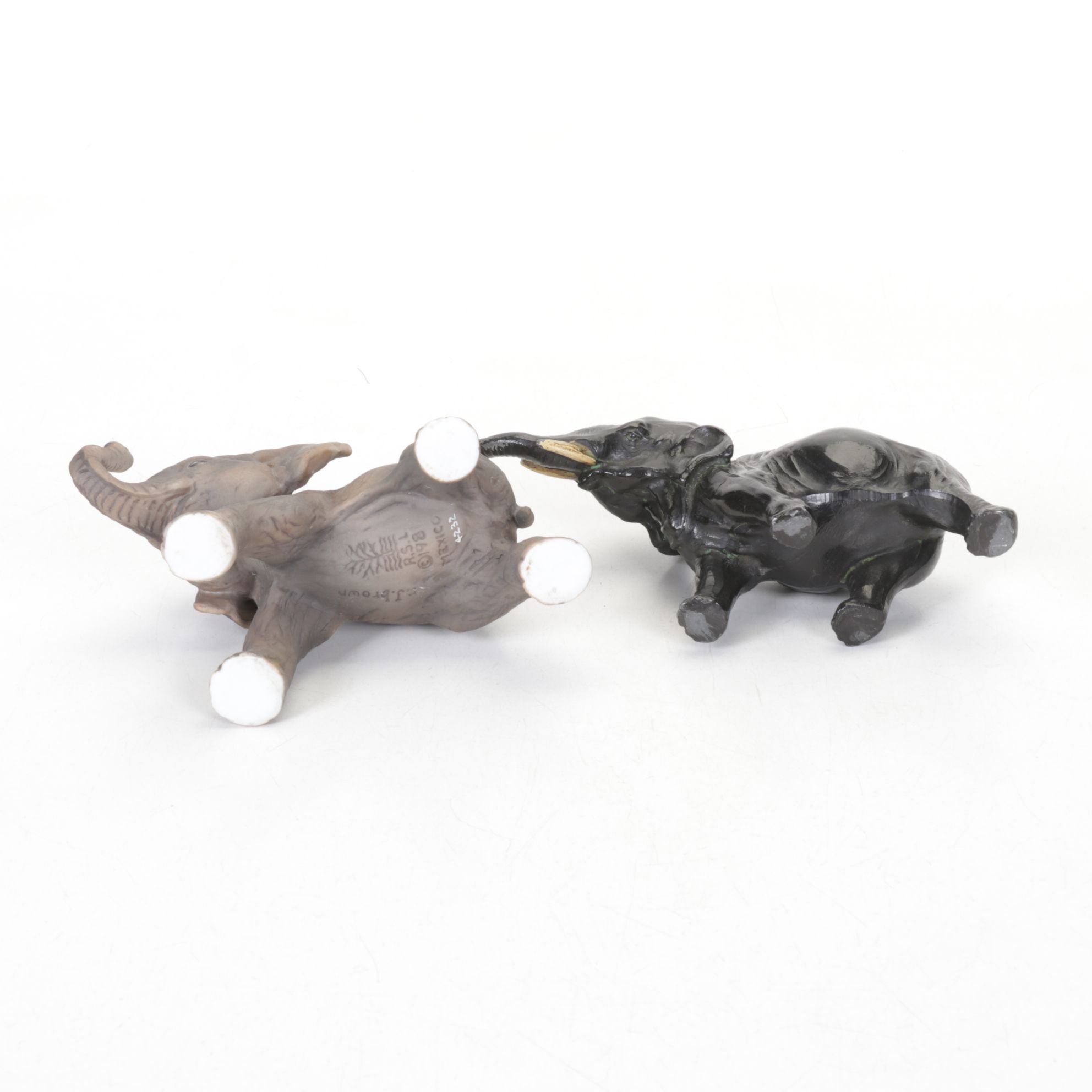 Elephant Figurines with LaVie, RSL, and More