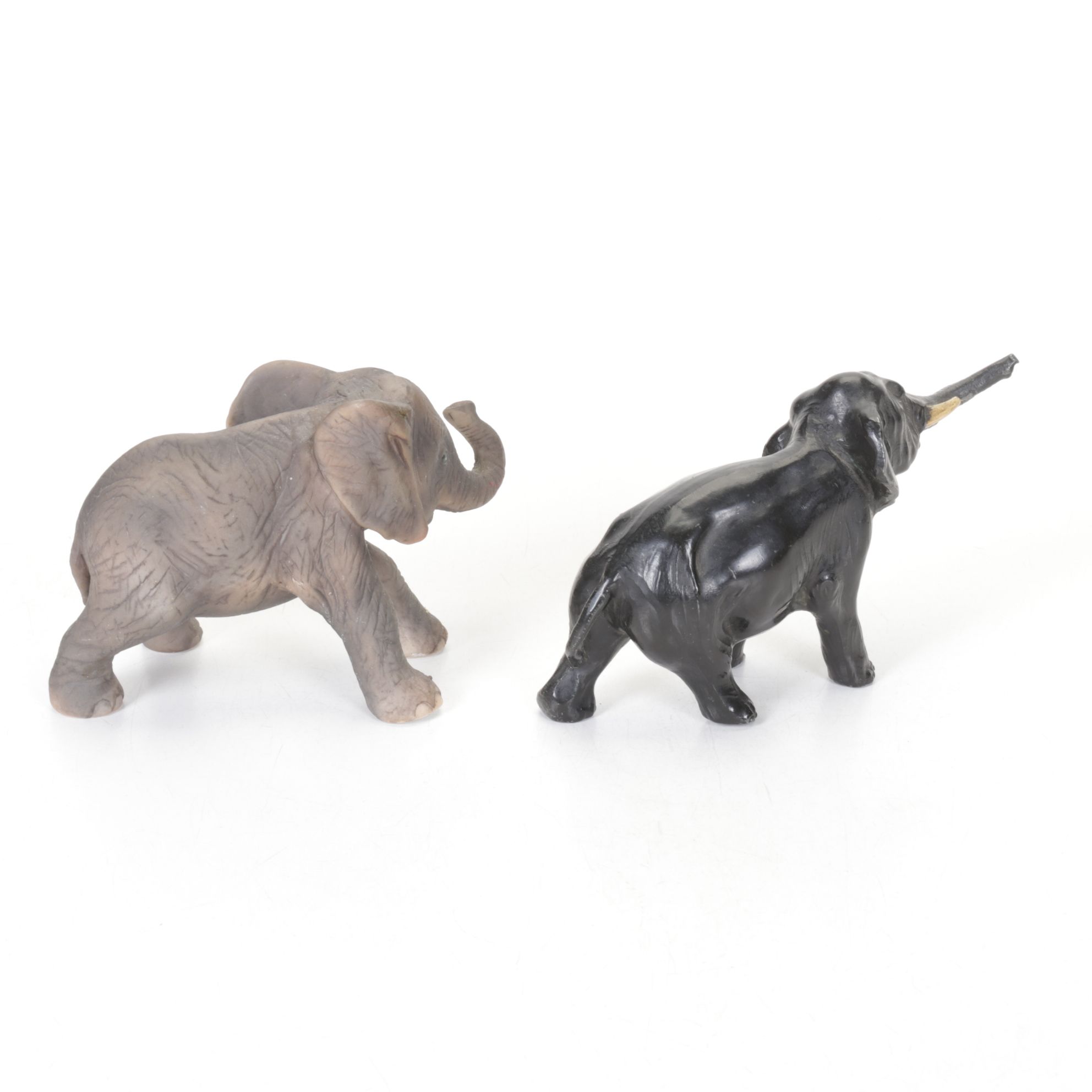 Elephant Figurines with LaVie, RSL, and More