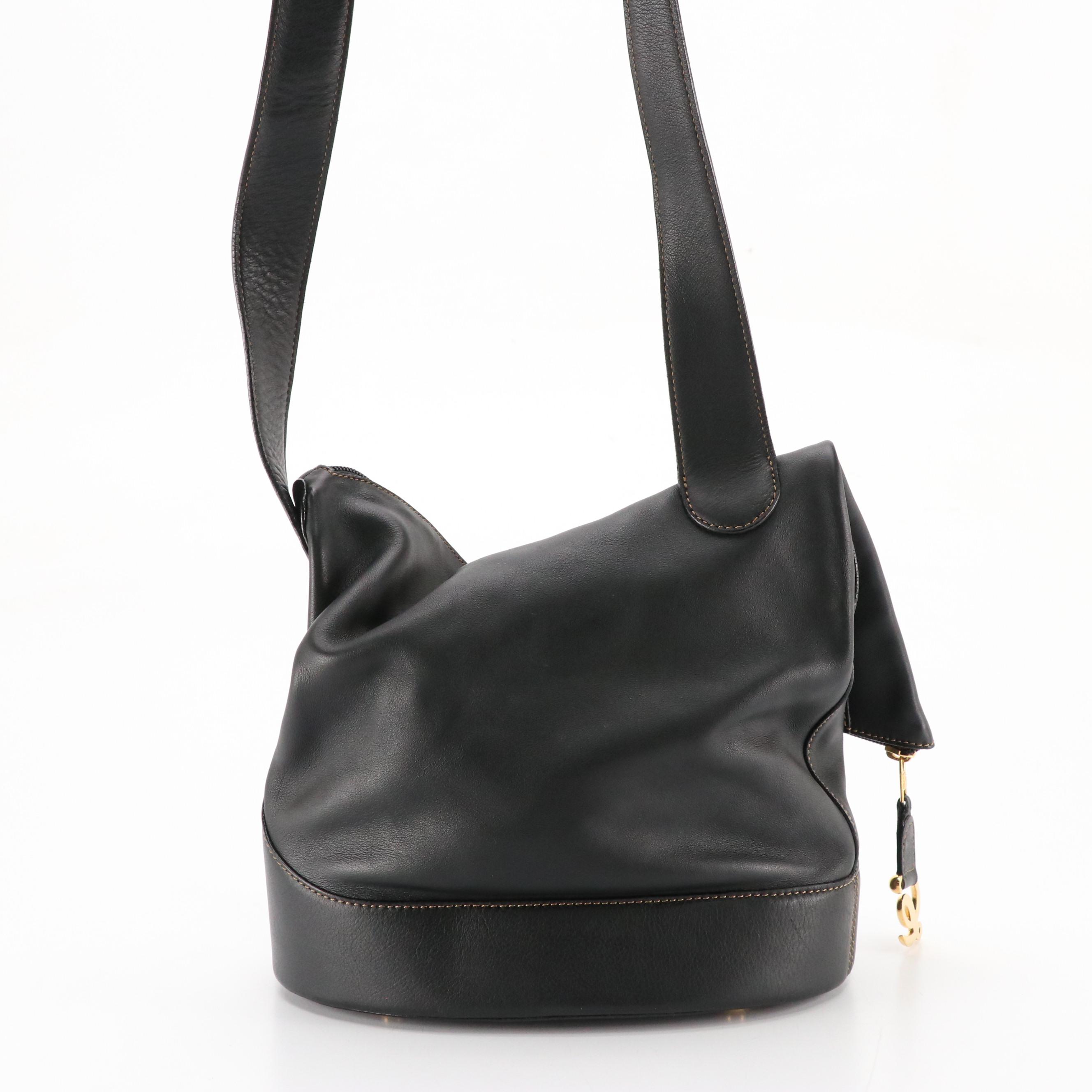 Loewe Black Nappa Leather Sling Bag
