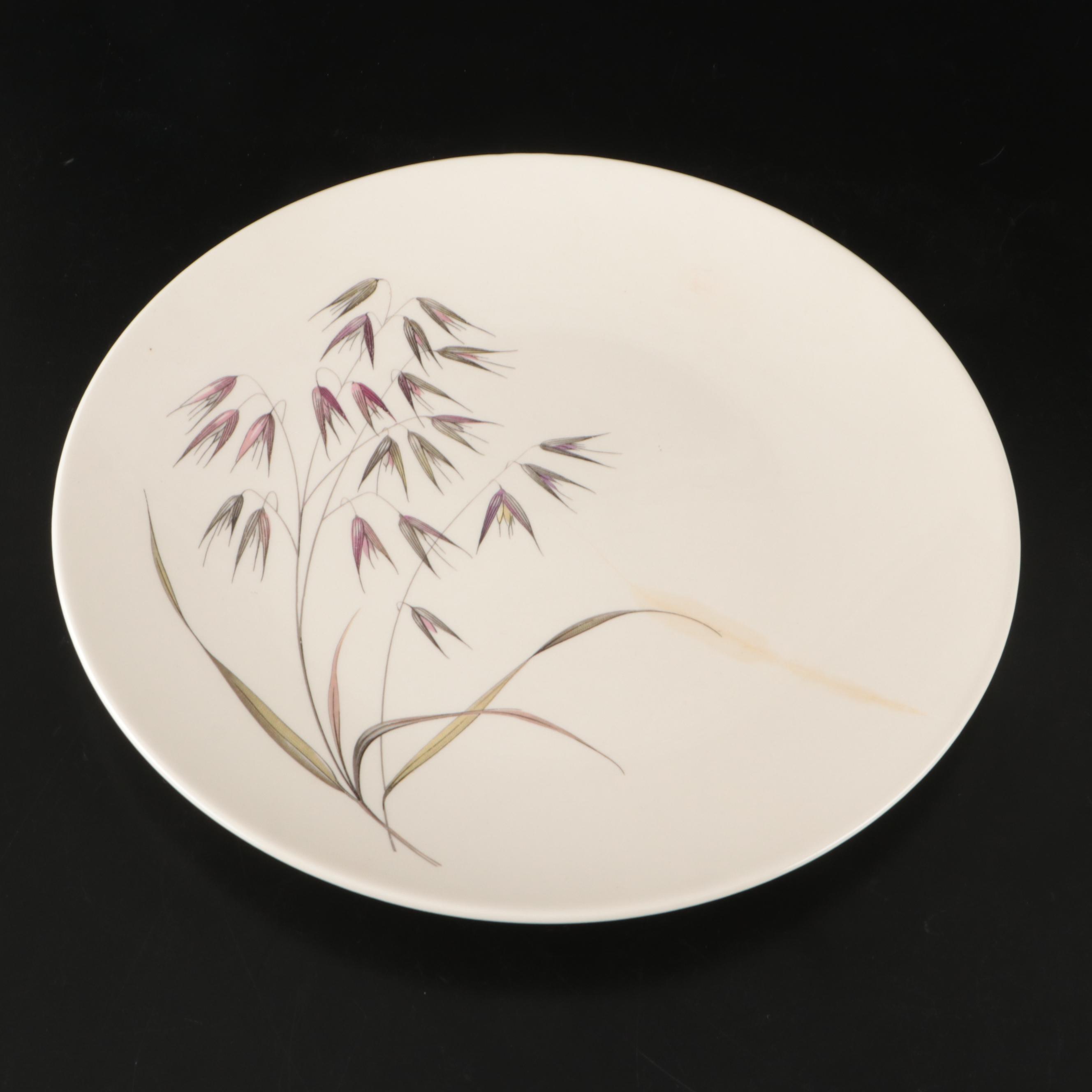 Edwin Knowles "Wild Oats" Ceramic Dinnerware, Mid–Late 20th Century