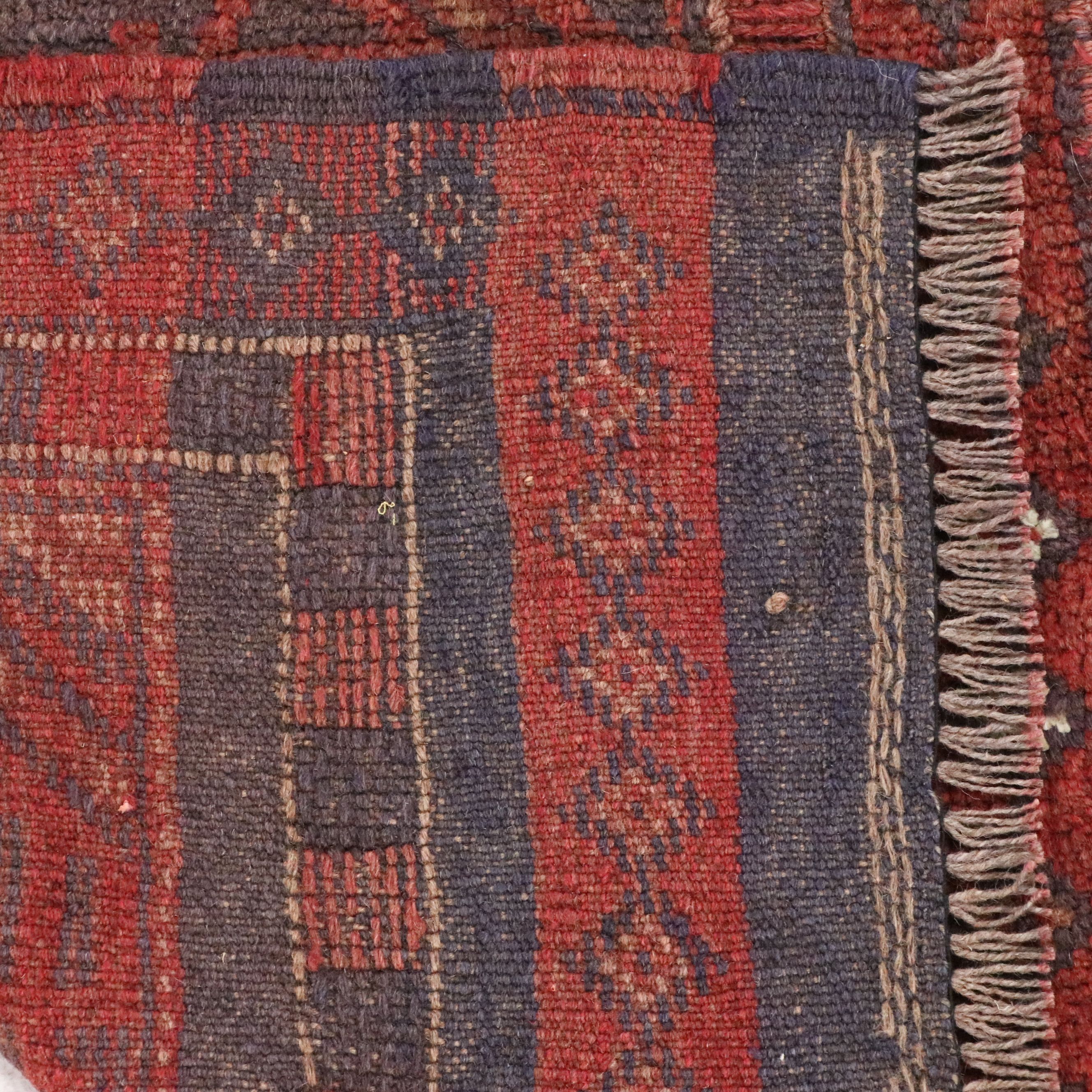 2' x 7'11 Handwoven Afghan Mashwani Carpet Runner