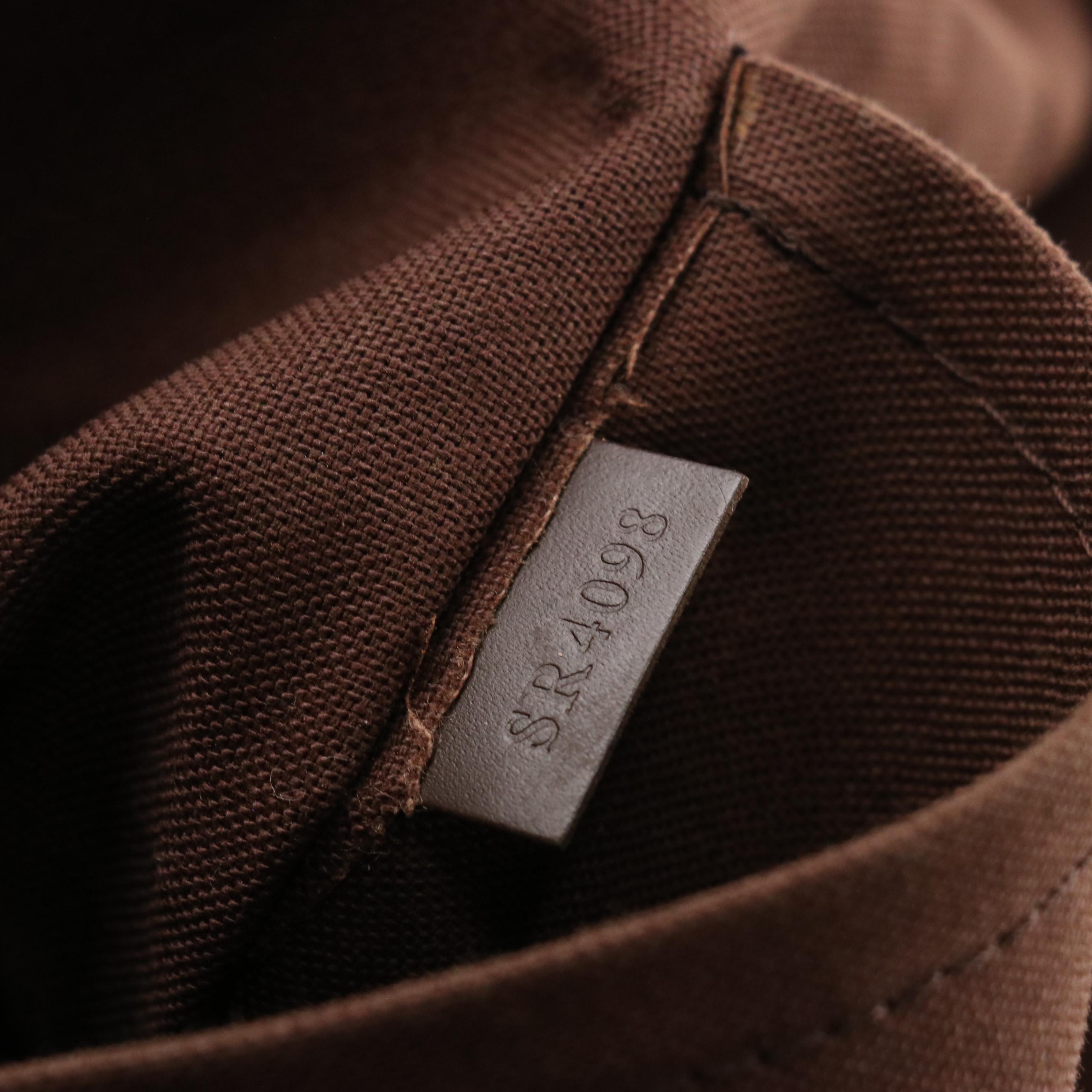 Louis Vuitton Brooklyn PM Crossbody Messenger Bag in Damier Ebene Canvas