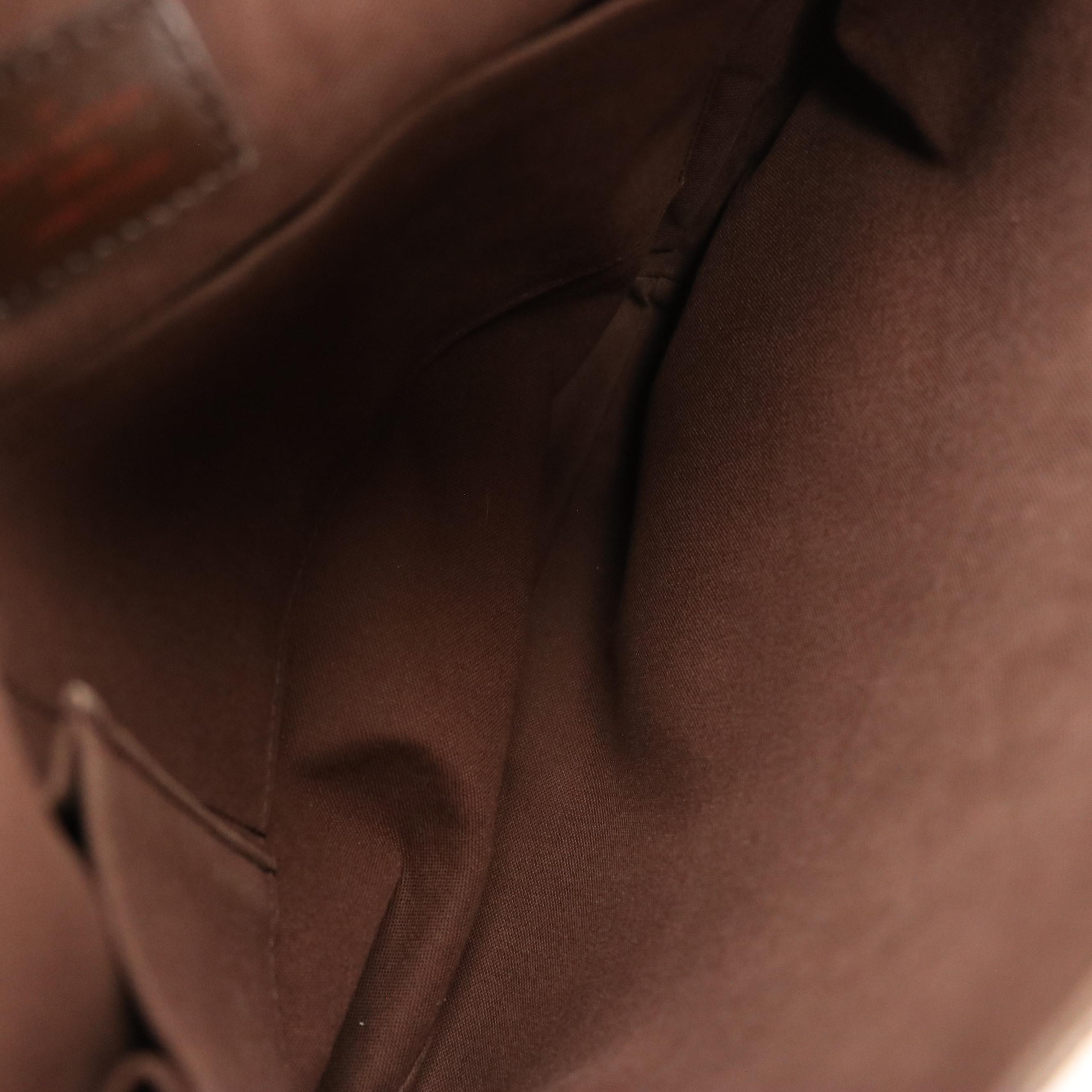 Louis Vuitton Brooklyn PM Crossbody Messenger Bag in Damier Ebene Canvas