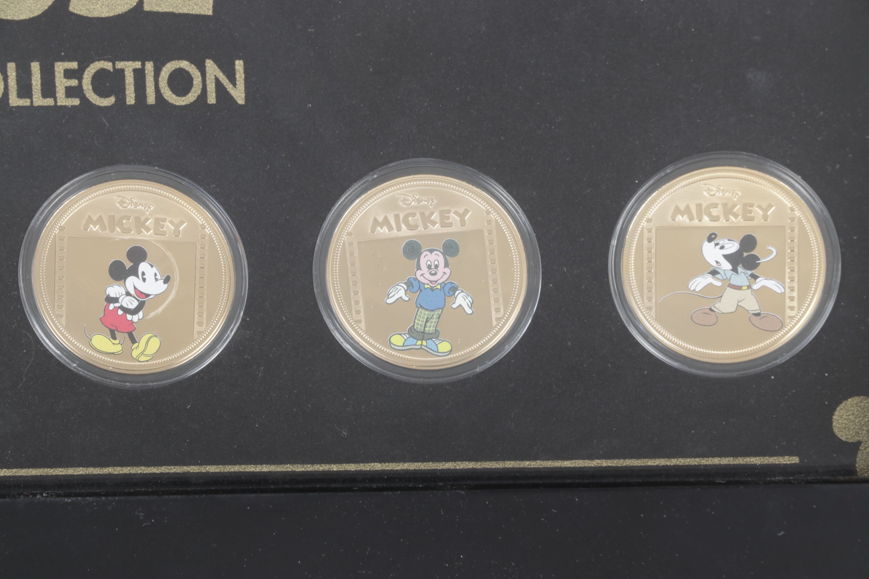 Mickey Mouse 24K Gold Plate Coin Proof Collection, 2018
