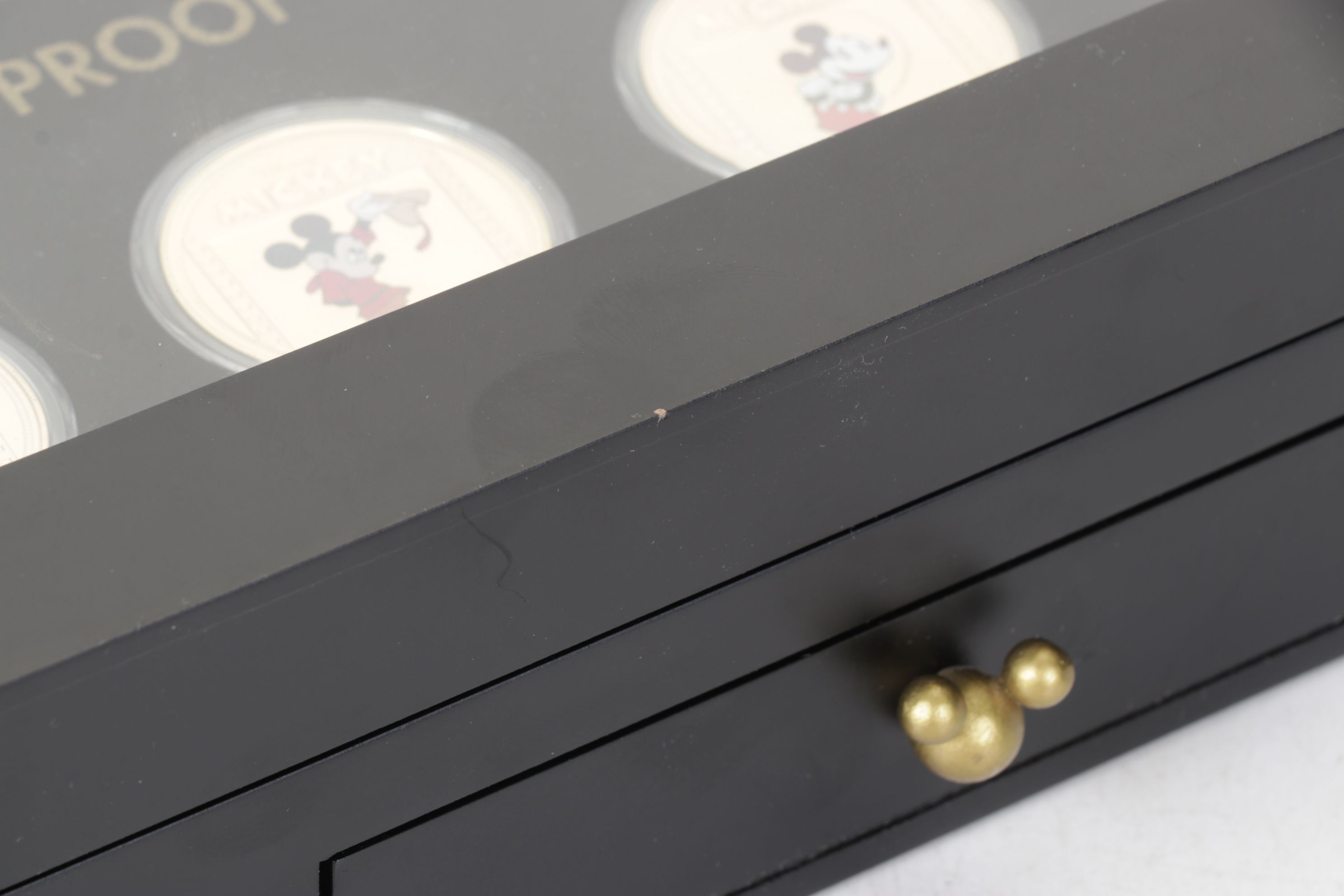 Mickey Mouse 24K Gold Plate Coin Proof Collection, 2018