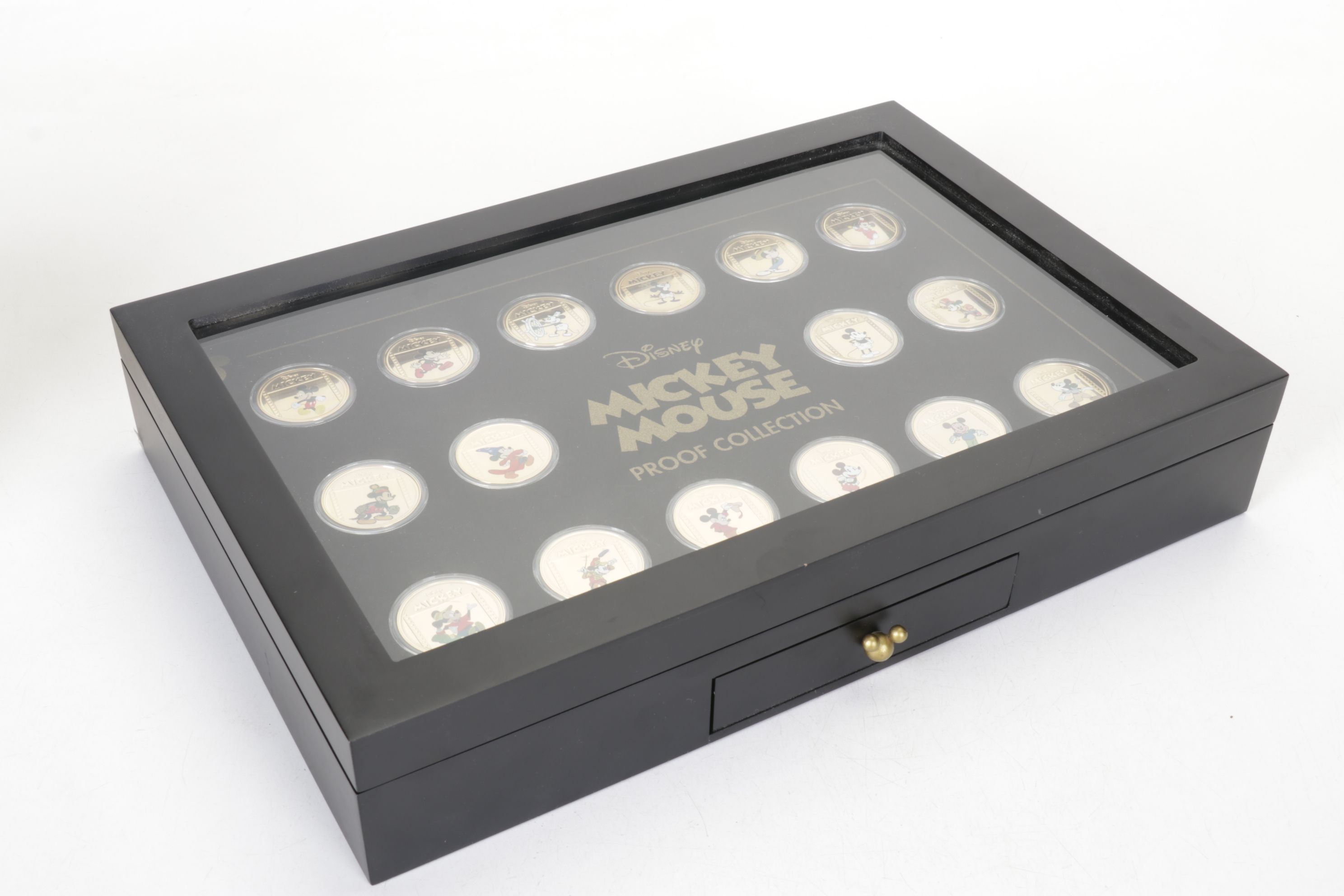 Mickey Mouse 24K Gold Plate Coin Proof Collection, 2018