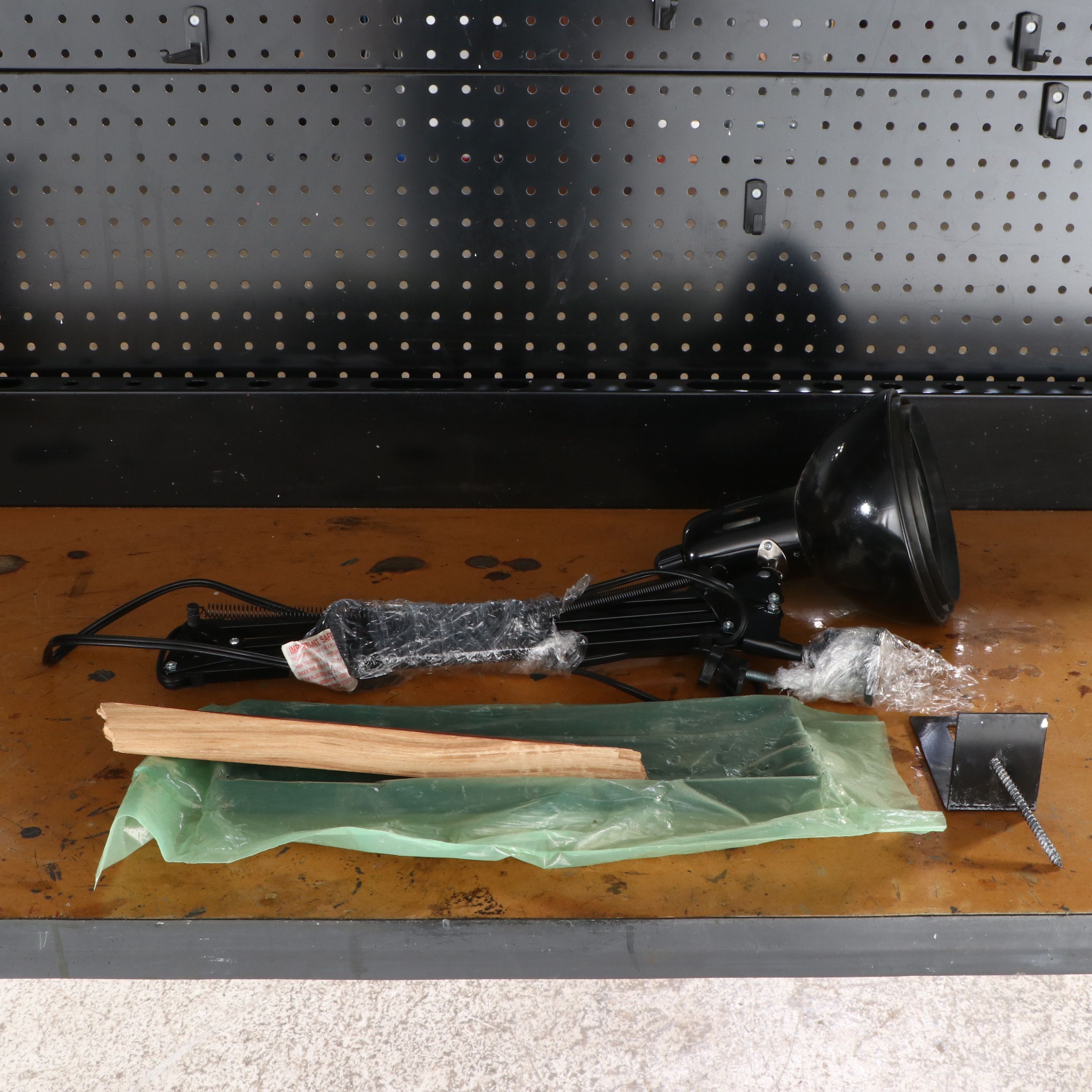 Craftsman Workbench with Attached Vice Grip