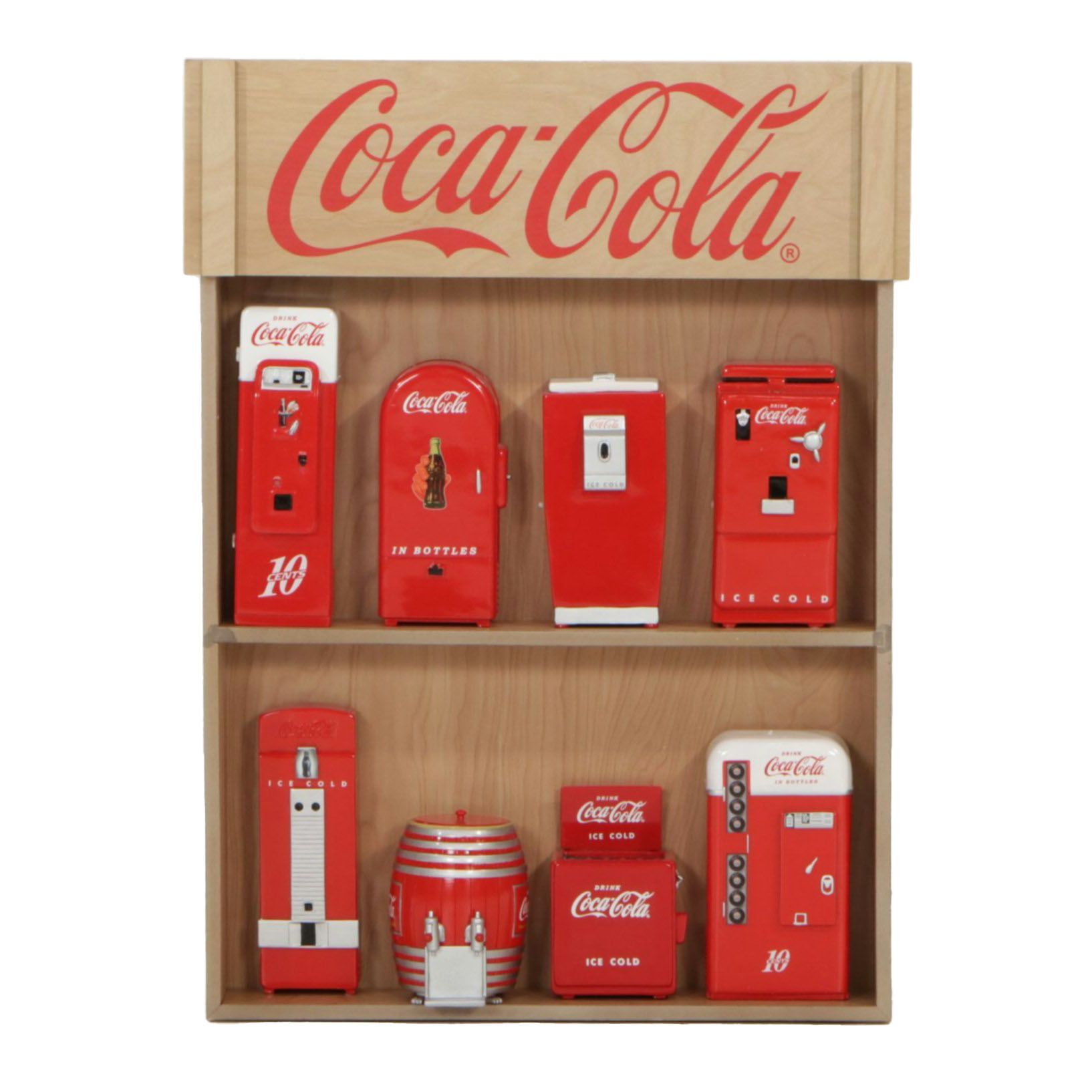 Coca-Cola Refreshing Coke Mini Machines Display