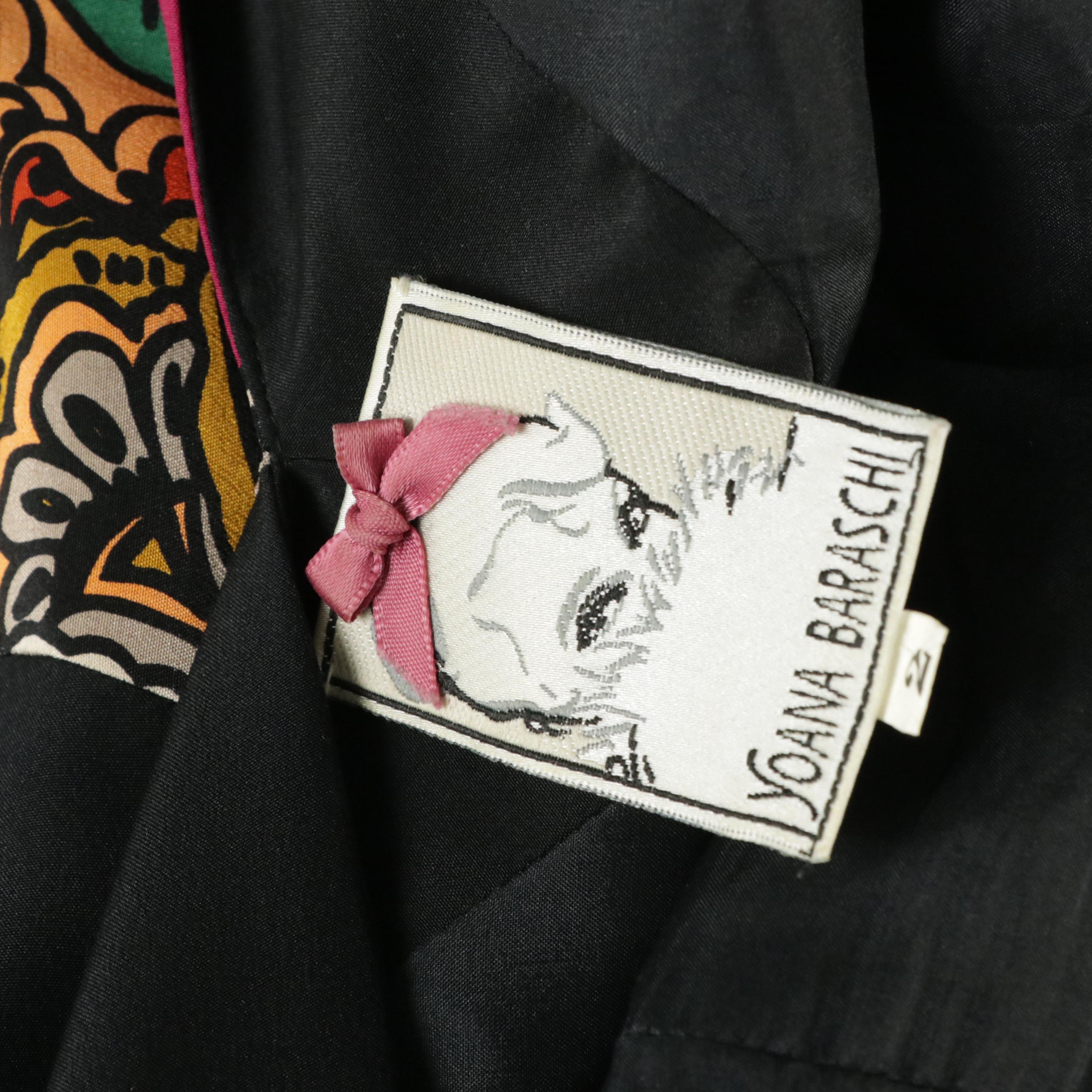 Yoana Baraschi Silk Print Dress and Lida Baday Fitted Silk Top