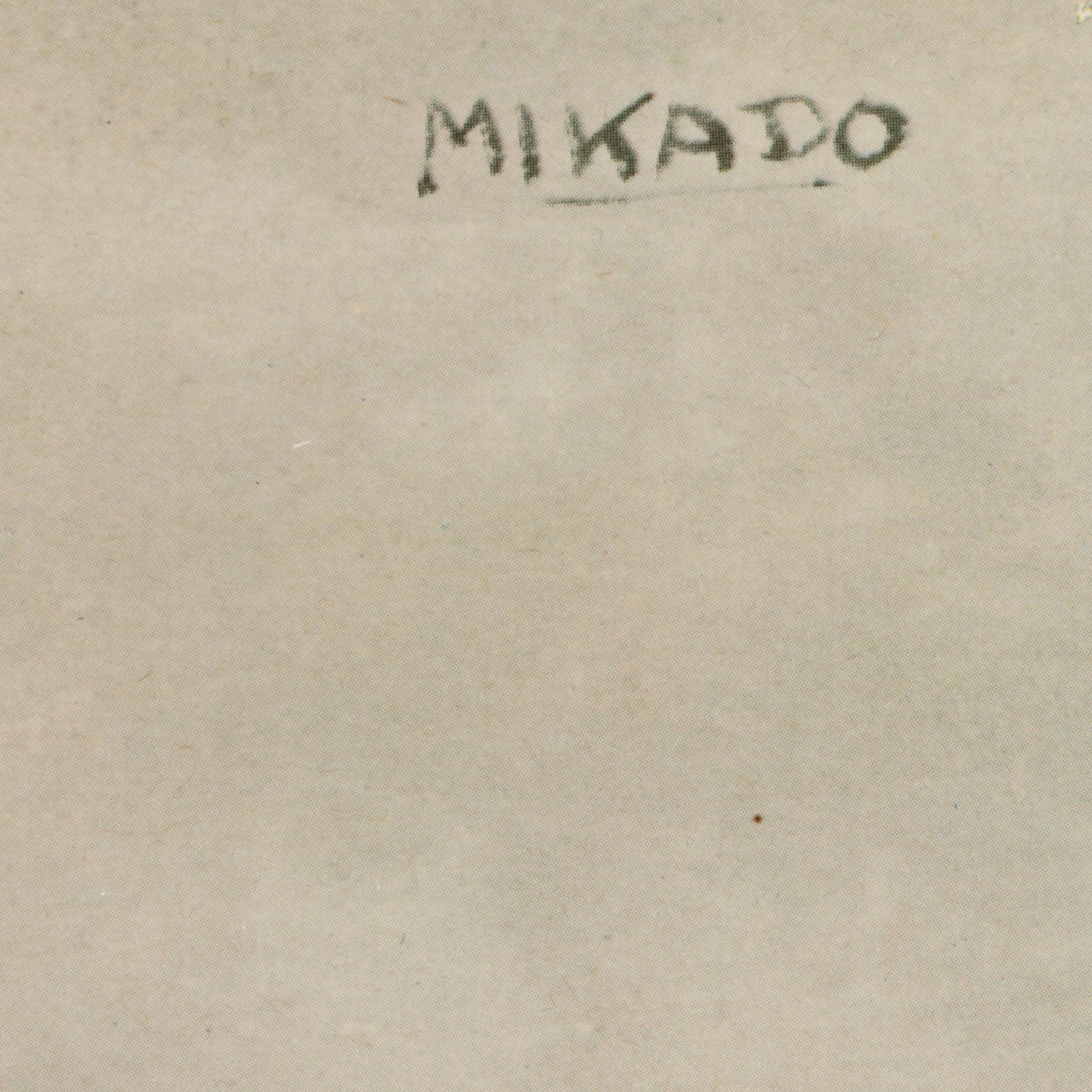 After Brian Jackson Offset Lithograph Costume Design for "The Mikado"