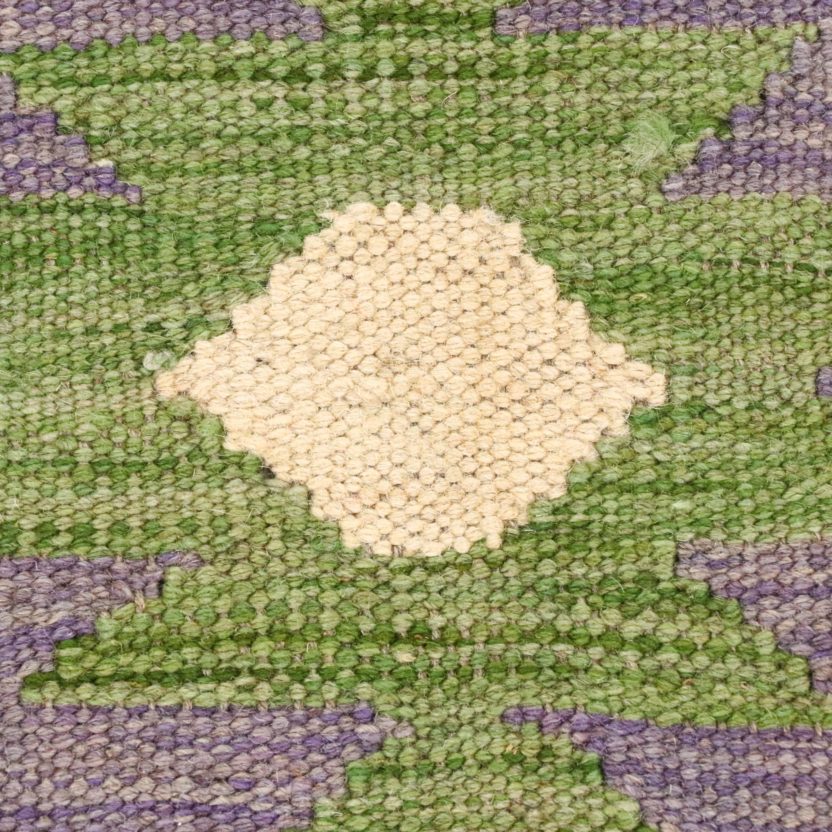 5'1 x 7'9 Handwoven Pakistani Kilim Area Rug