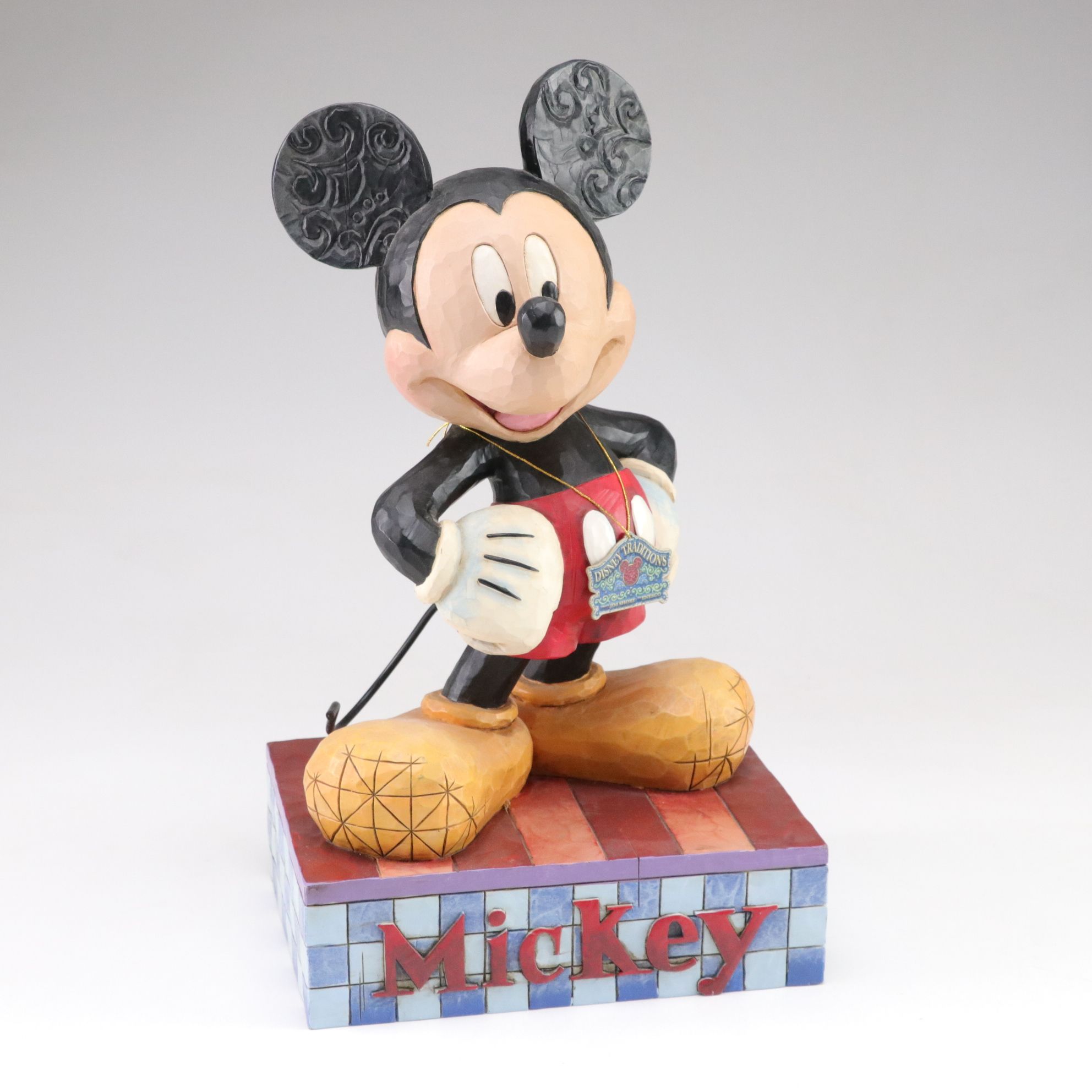 Jim Shore and Walt Disney "Big Smile, Big Heart" Mickey Mouse Figurine