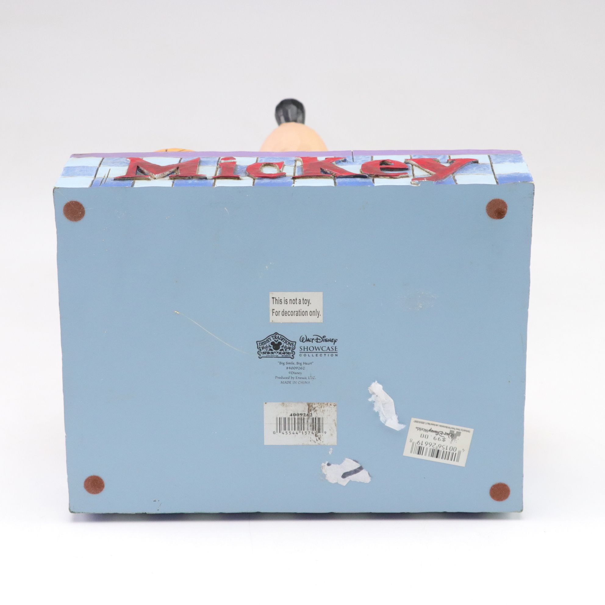 Jim Shore and Walt Disney "Big Smile, Big Heart" Mickey Mouse Figurine