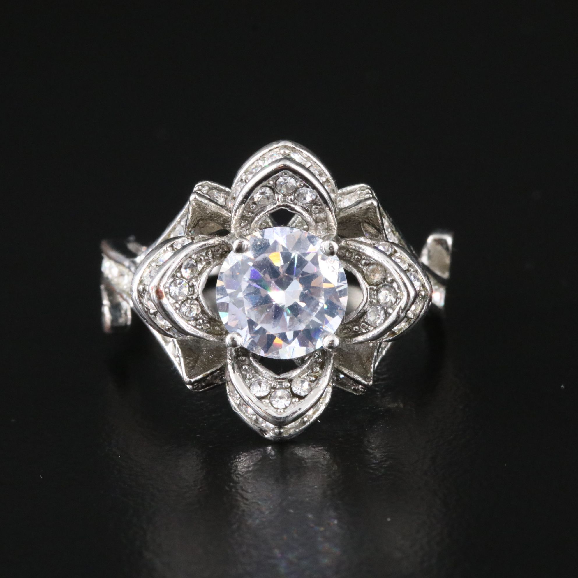 Sterling, Ruby and Sapphire Featured in Ring Collection