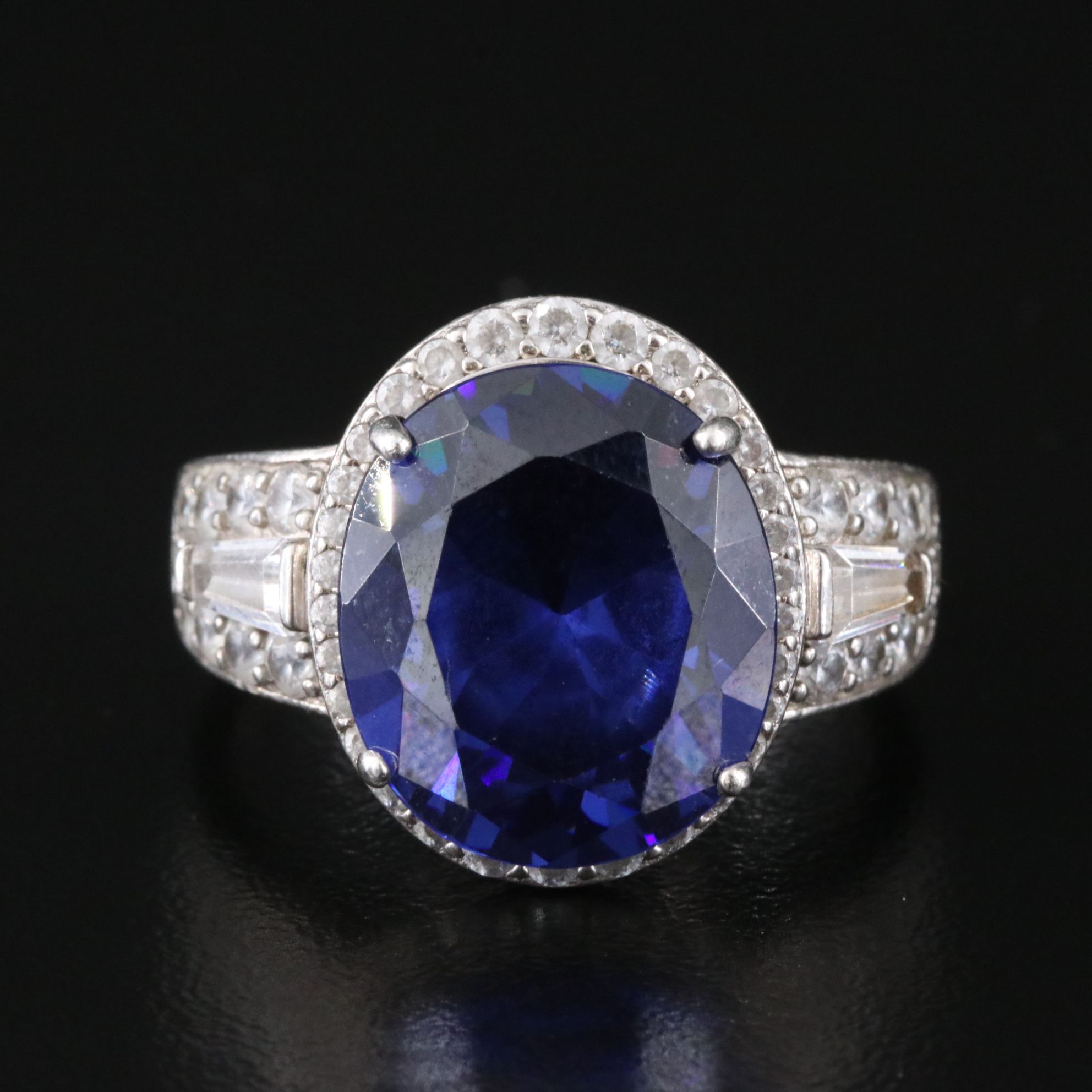 Sterling, Ruby and Sapphire Featured in Ring Collection