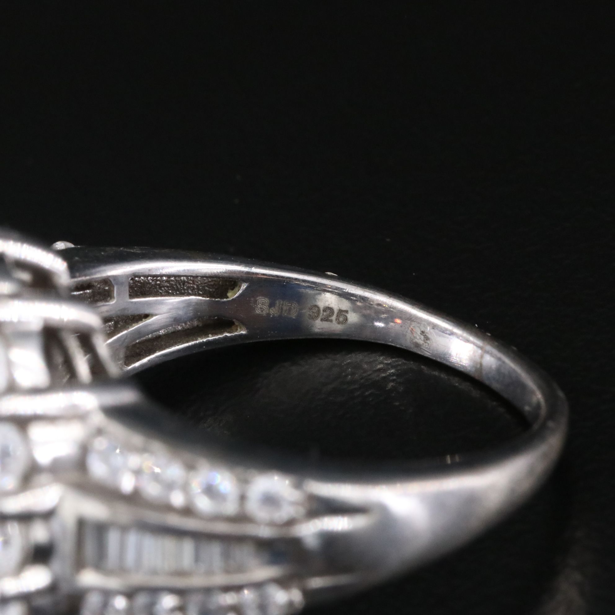 Sterling, Ruby and Sapphire Featured in Ring Collection