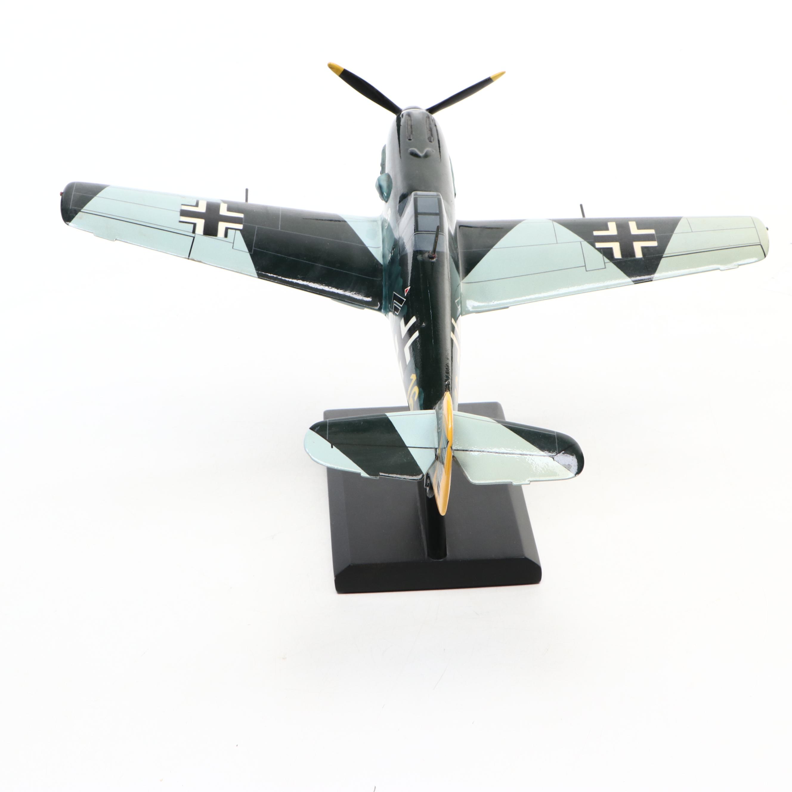 V-1 Flying Bomb, Macchi C.202 Folgore and Messerschmitt Bf109 Model Planes