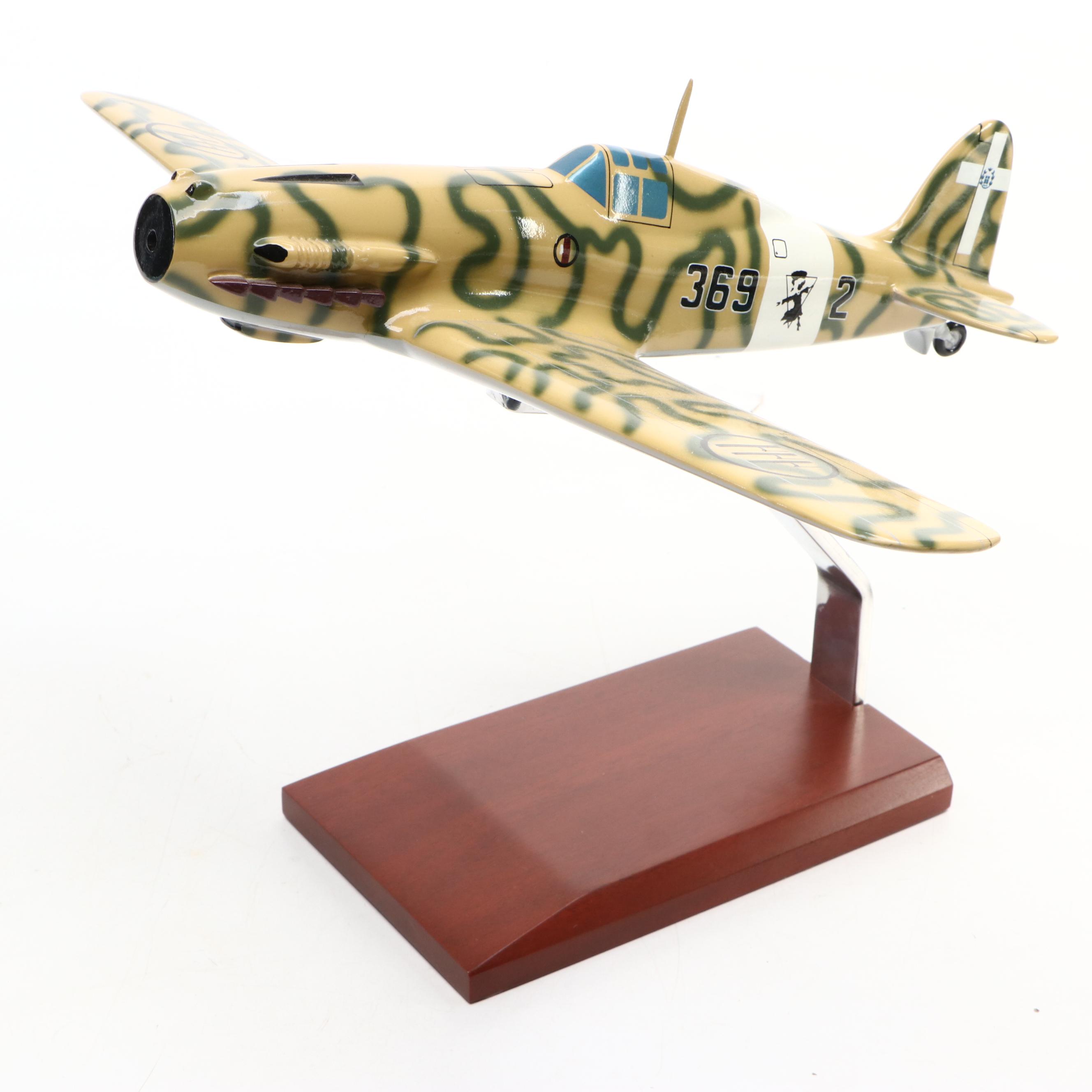 V-1 Flying Bomb, Macchi C.202 Folgore and Messerschmitt Bf109 Model Planes