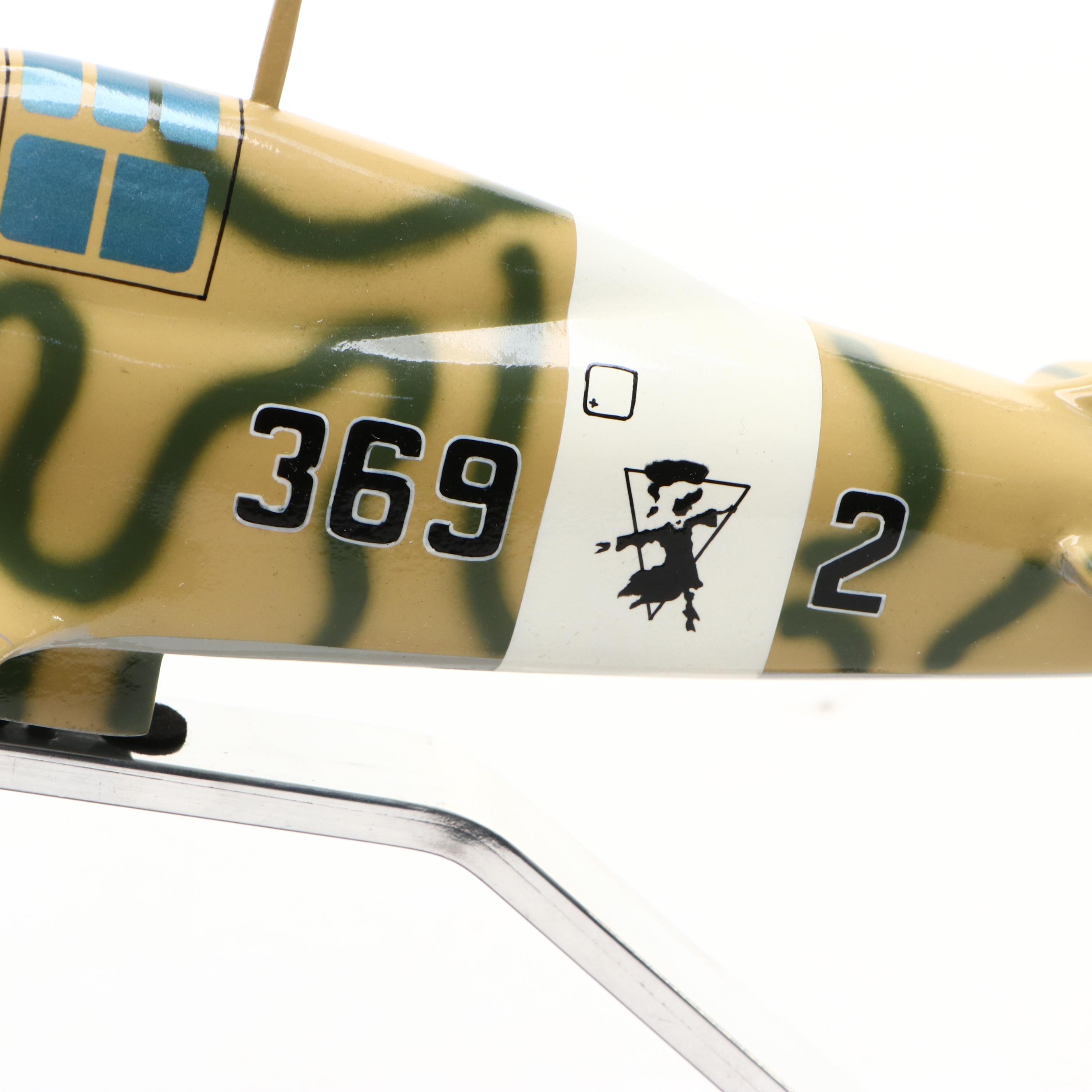 V-1 Flying Bomb, Macchi C.202 Folgore and Messerschmitt Bf109 Model Planes