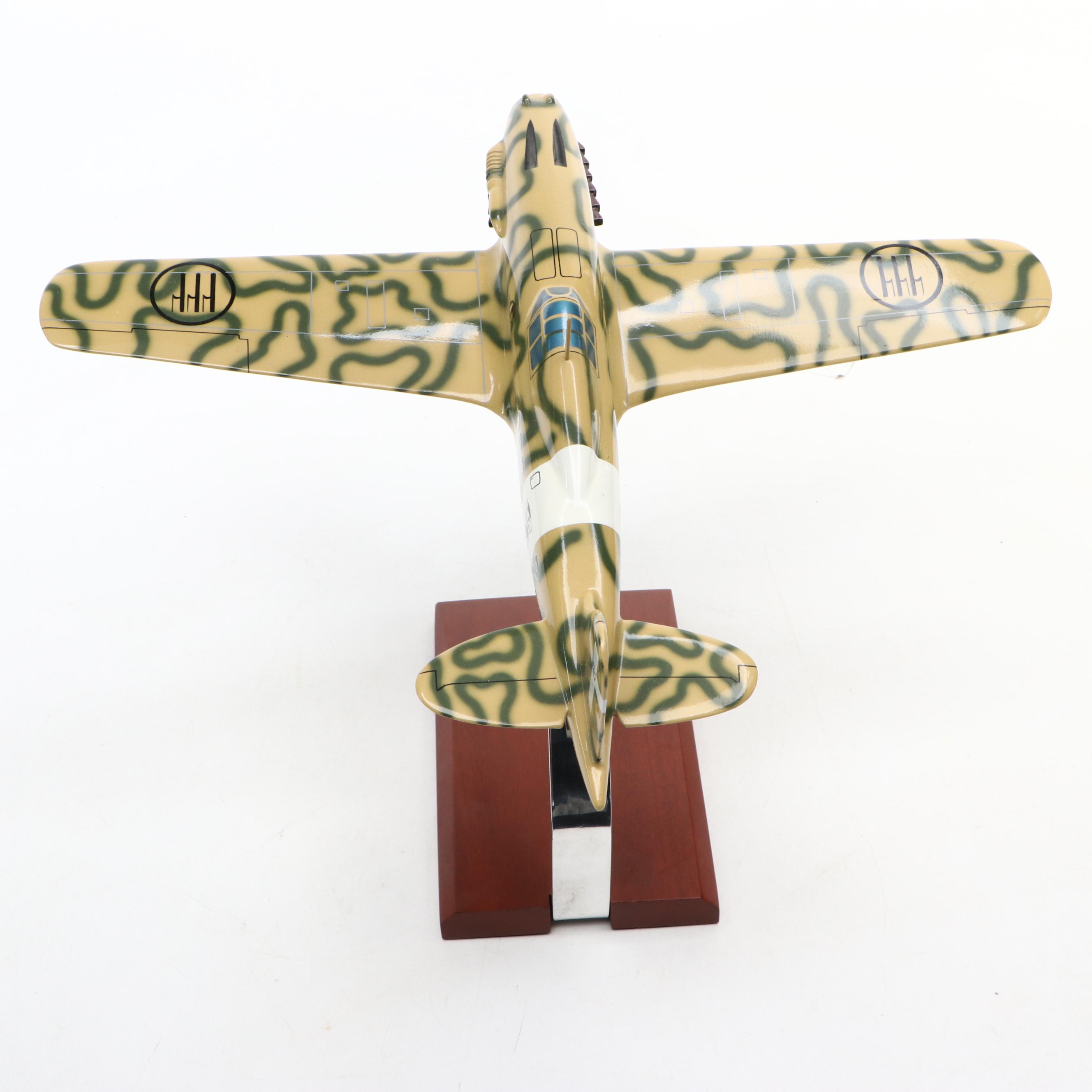 V-1 Flying Bomb, Macchi C.202 Folgore and Messerschmitt Bf109 Model Planes