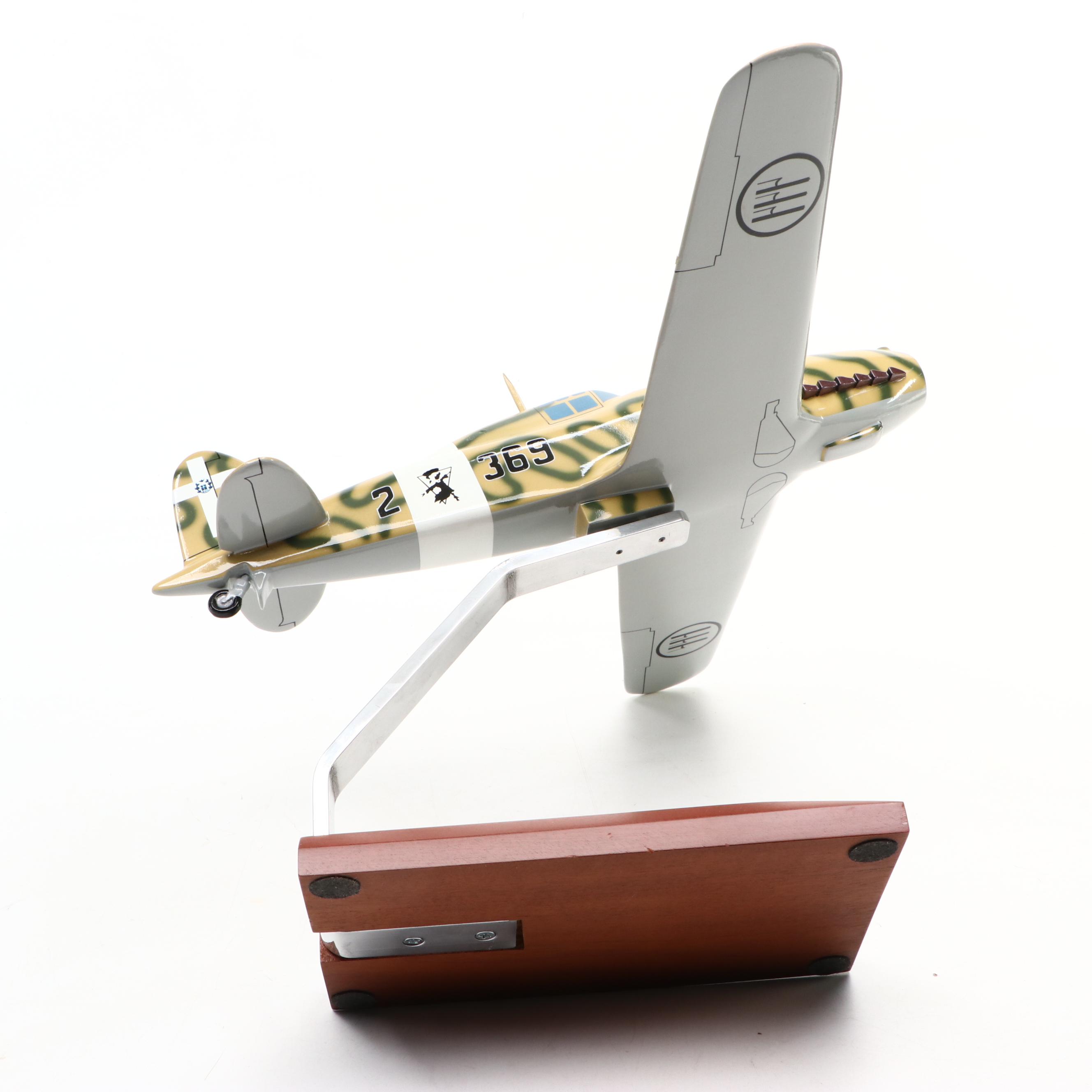 V-1 Flying Bomb, Macchi C.202 Folgore and Messerschmitt Bf109 Model Planes