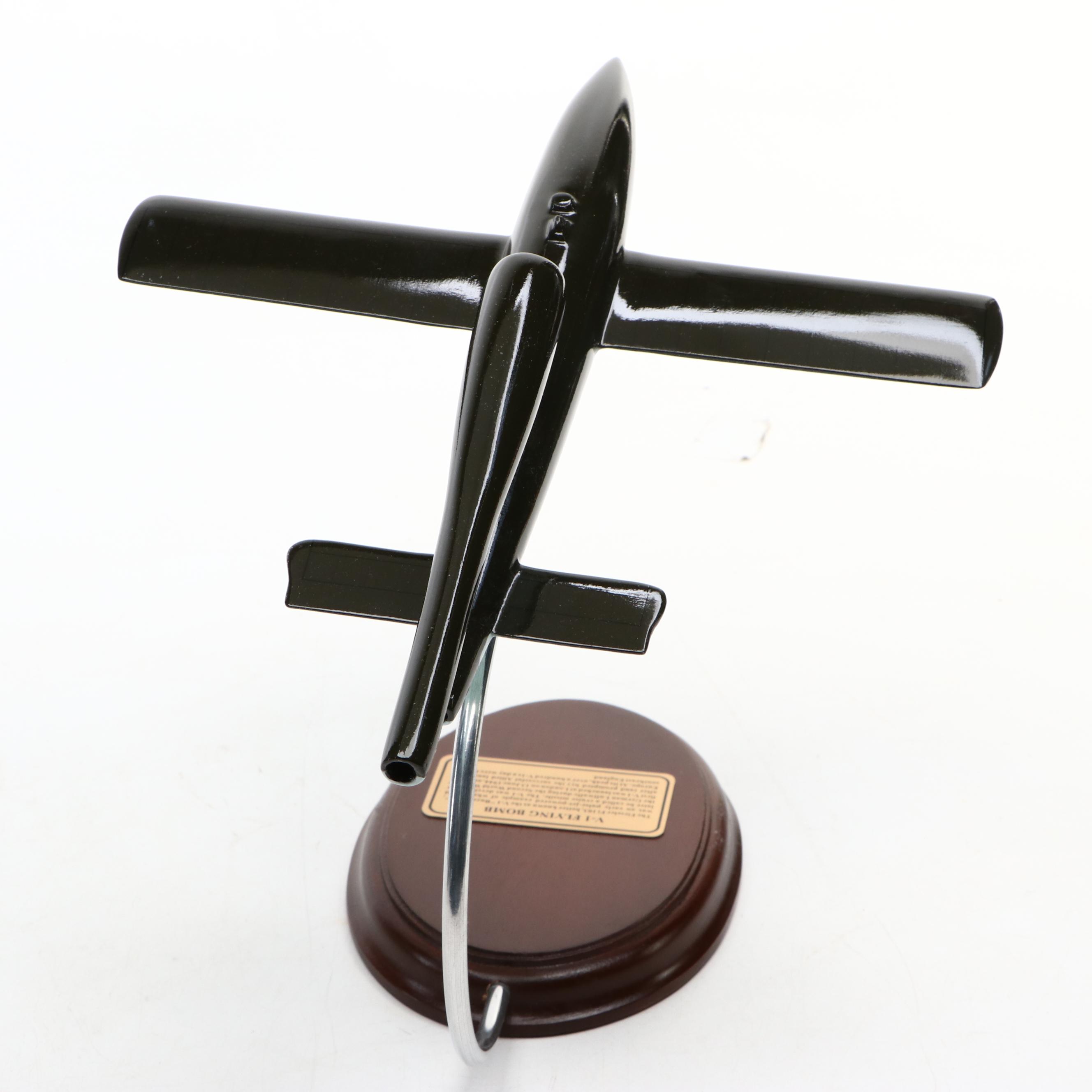 V-1 Flying Bomb, Macchi C.202 Folgore and Messerschmitt Bf109 Model Planes