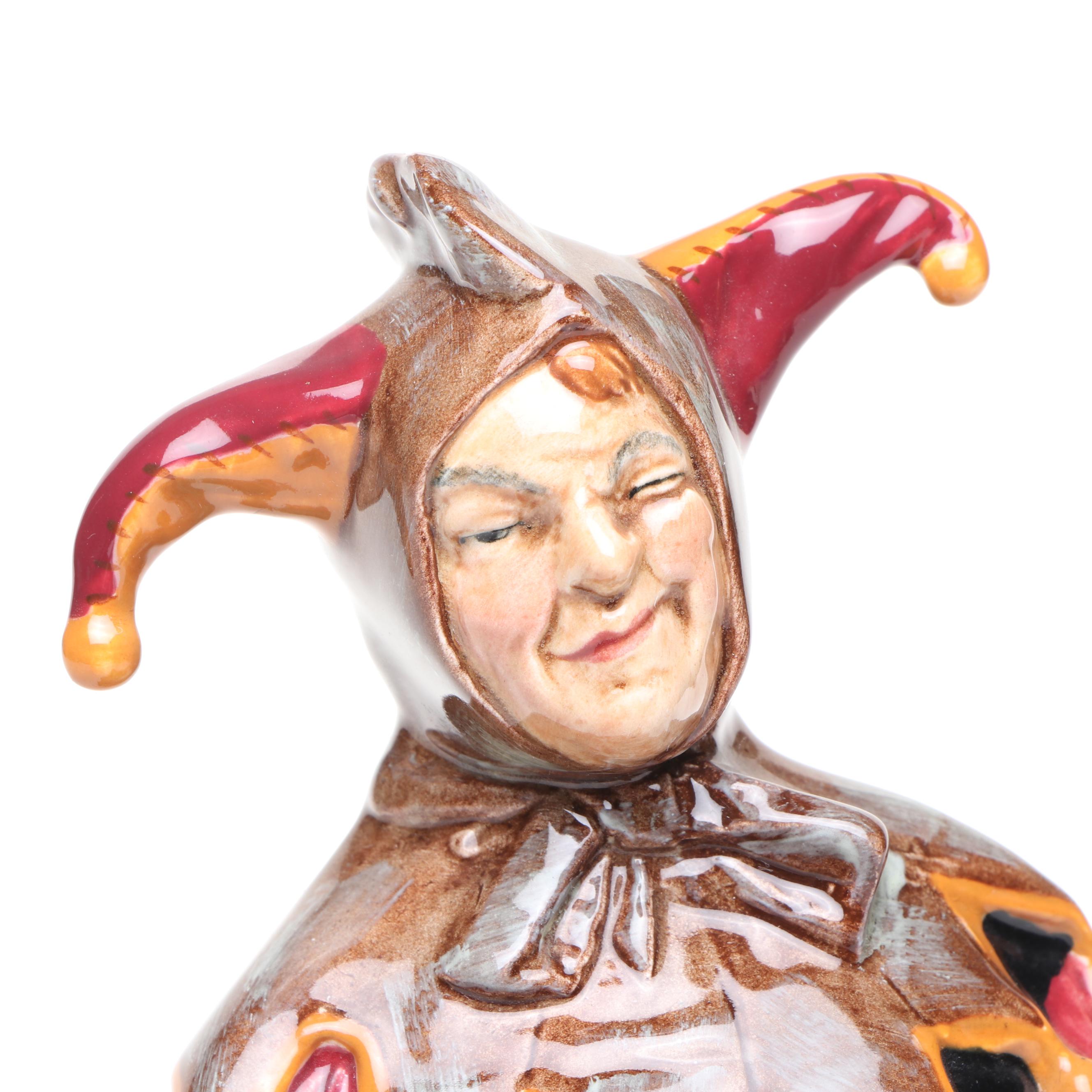 Royal Doulton "The Jester" Porcelain Figure