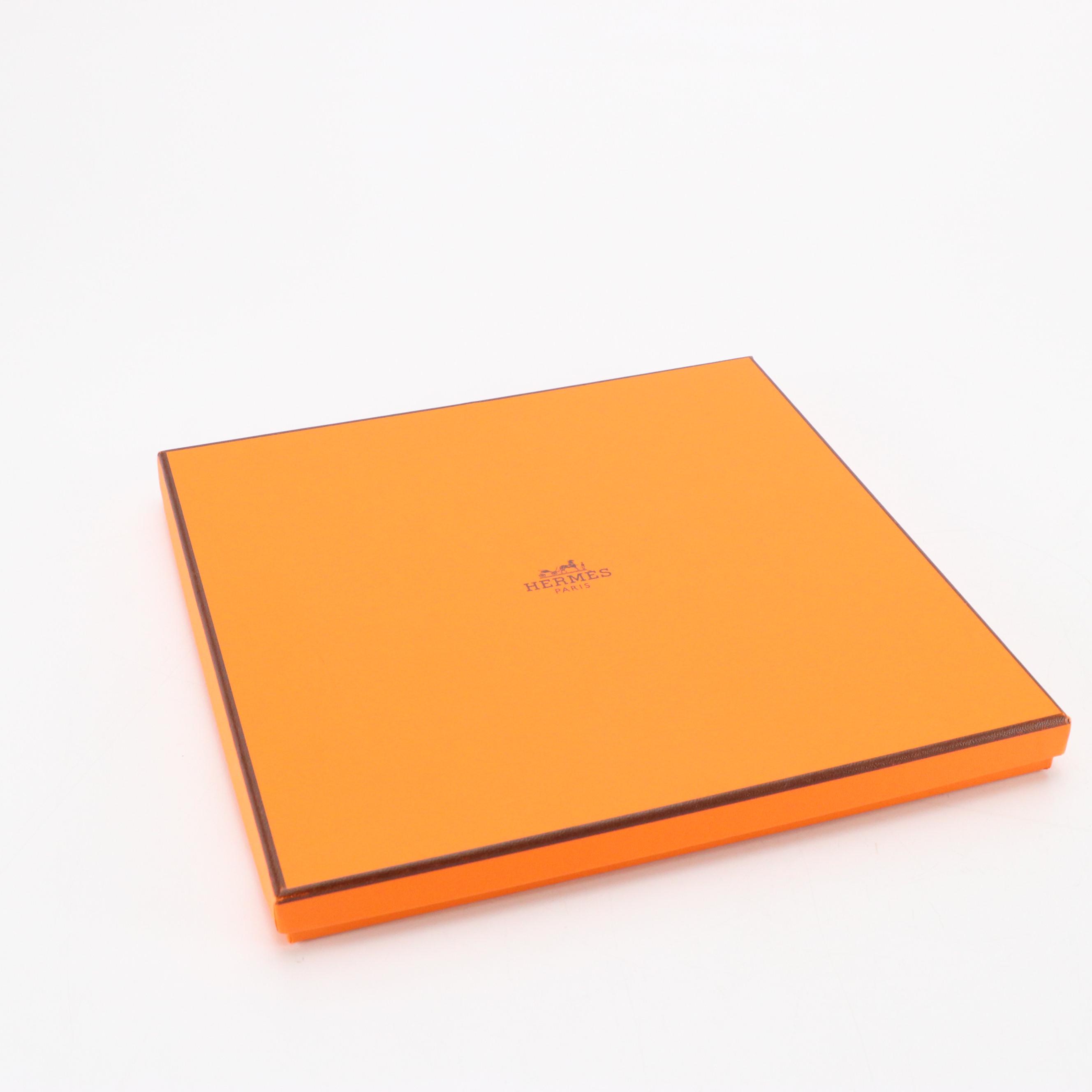 Hermès "Qu'Importe le Flacon" Scarf 90 in Silk Twill with Box