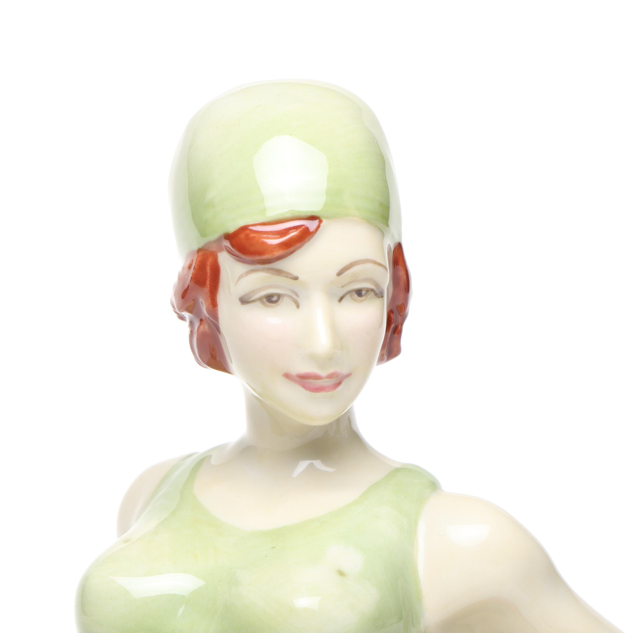 Kevin Francis Limited Edition Hand-Painted "Beach Belle" Porcelain Figure