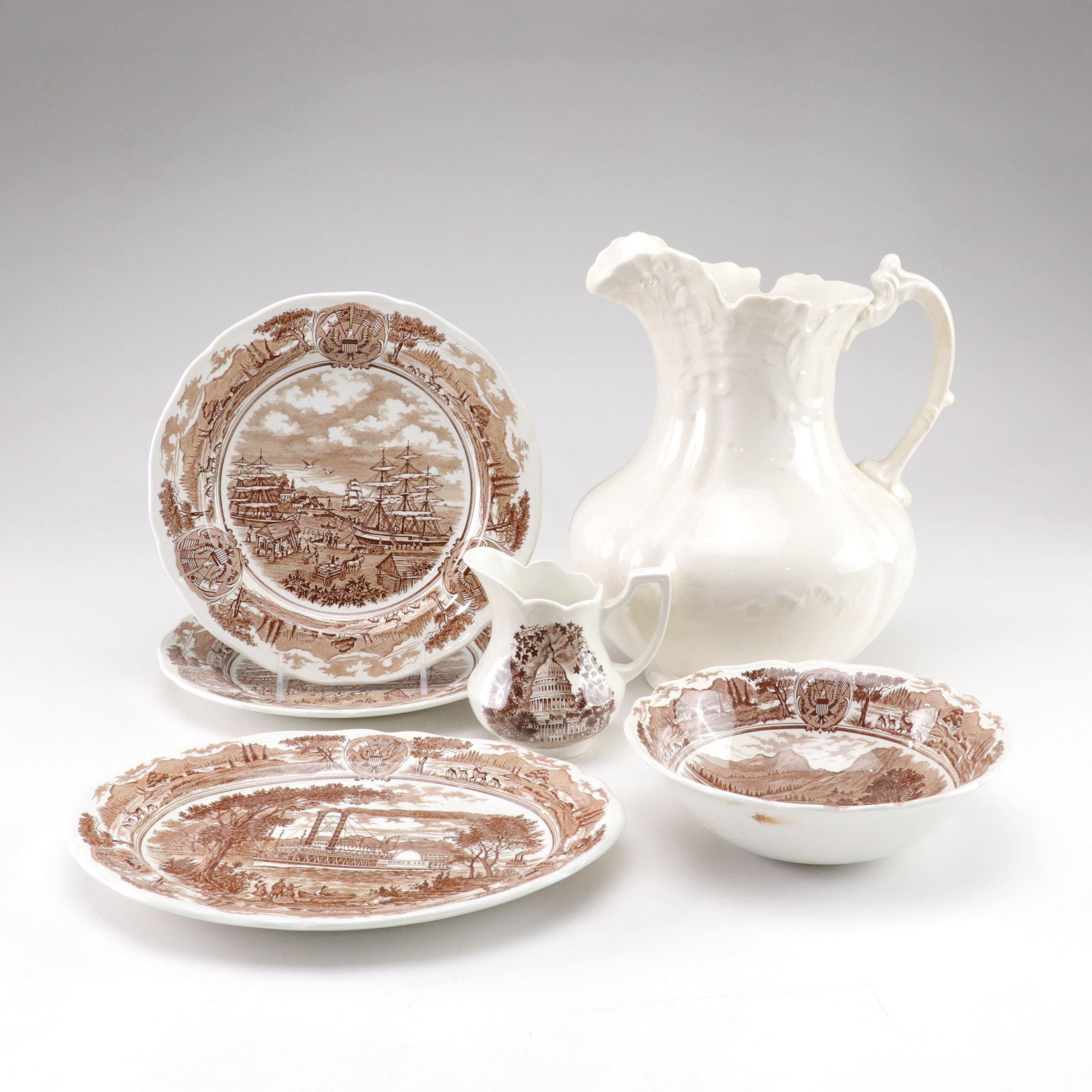 Royal Staffordshire "American Legend" Ironstone Dishware & More