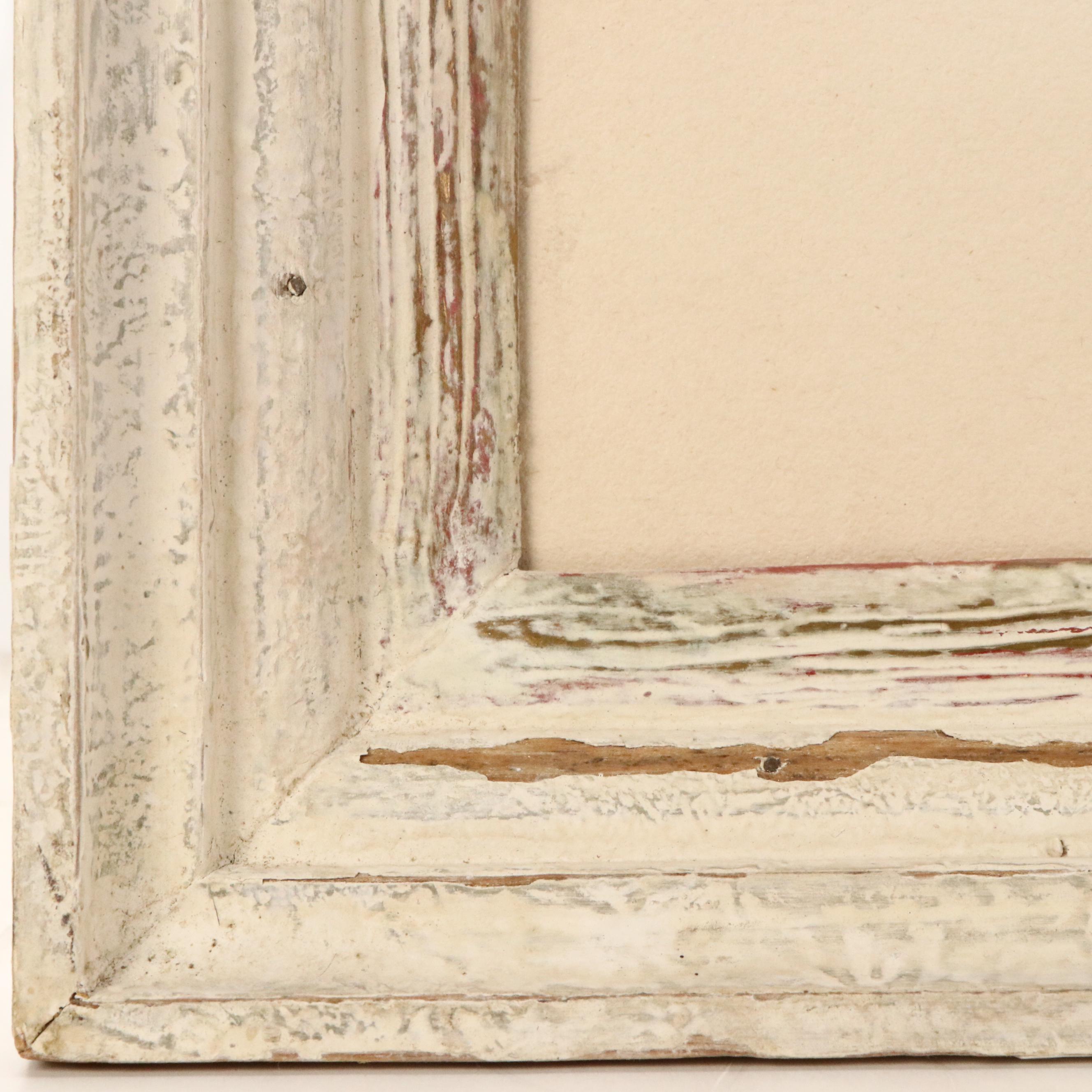 Floral Offset Lithograph After Erich F. T. Schenk "Sky Hibiscus"