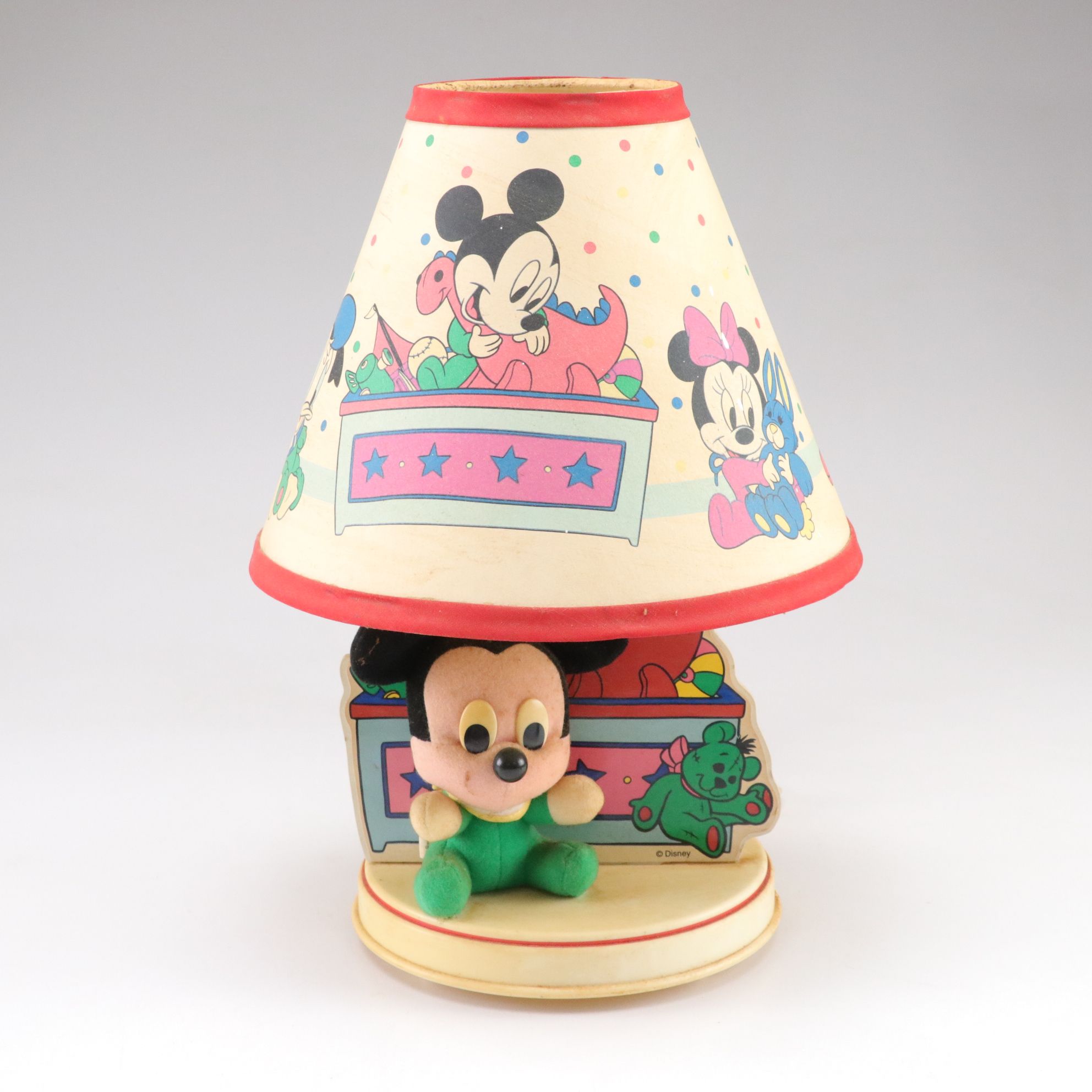 Mickey Mouse Table Lamp with Mother Goose Storybook & More