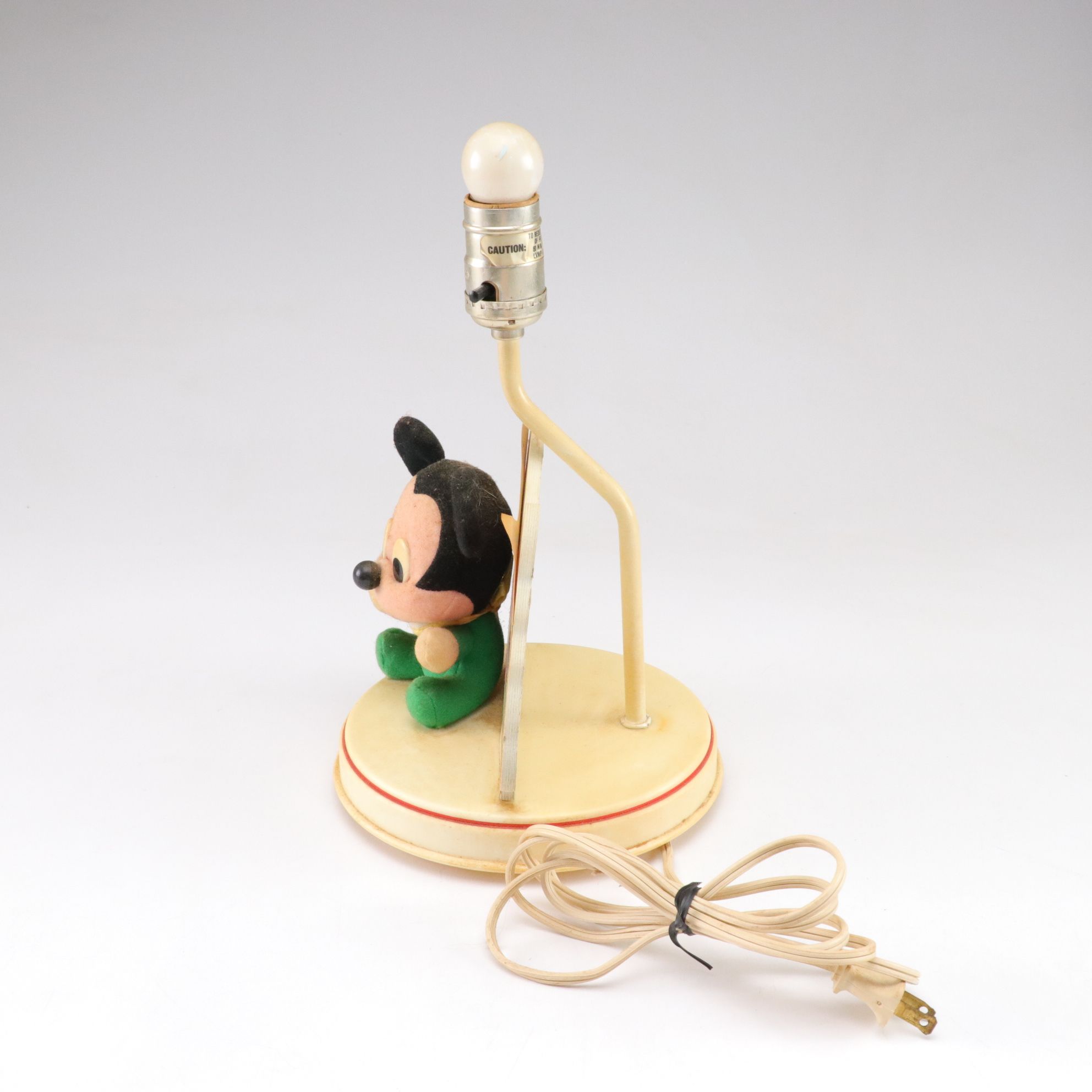 Mickey Mouse Table Lamp with Mother Goose Storybook & More
