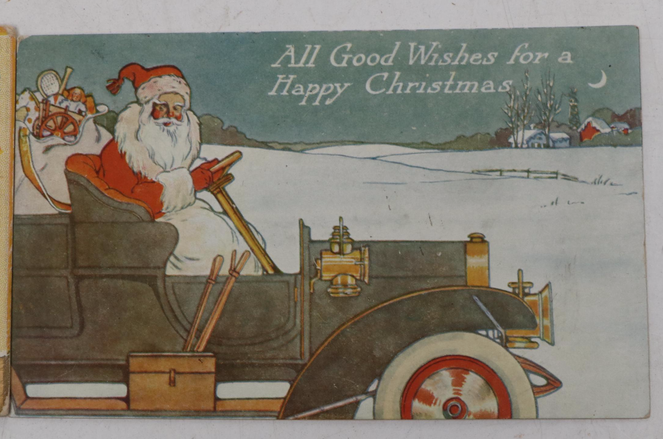 Christmas Santa Claus Postcards, Early 20th Century