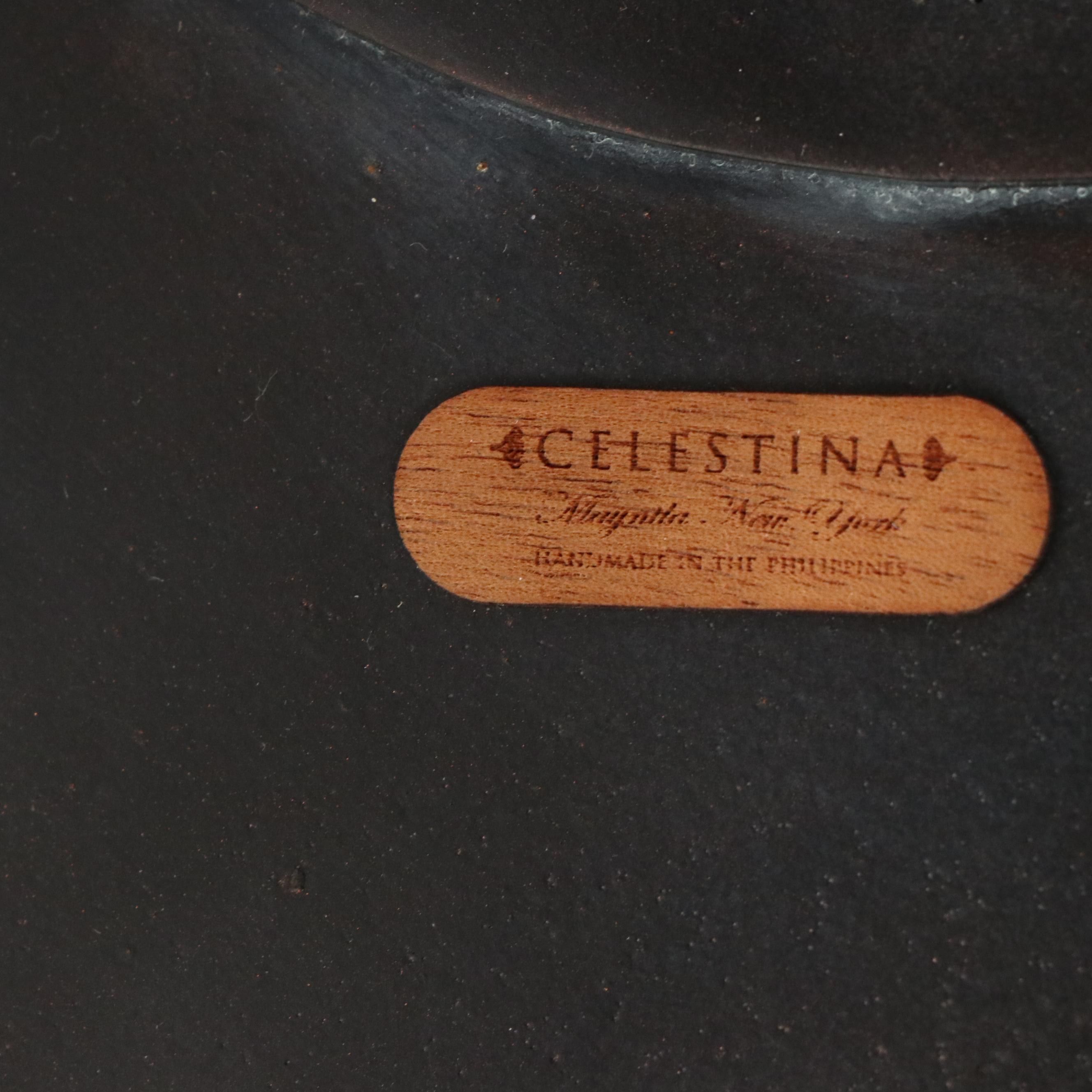 Celestina Handmade Metal Sculptural Table, 21st Century