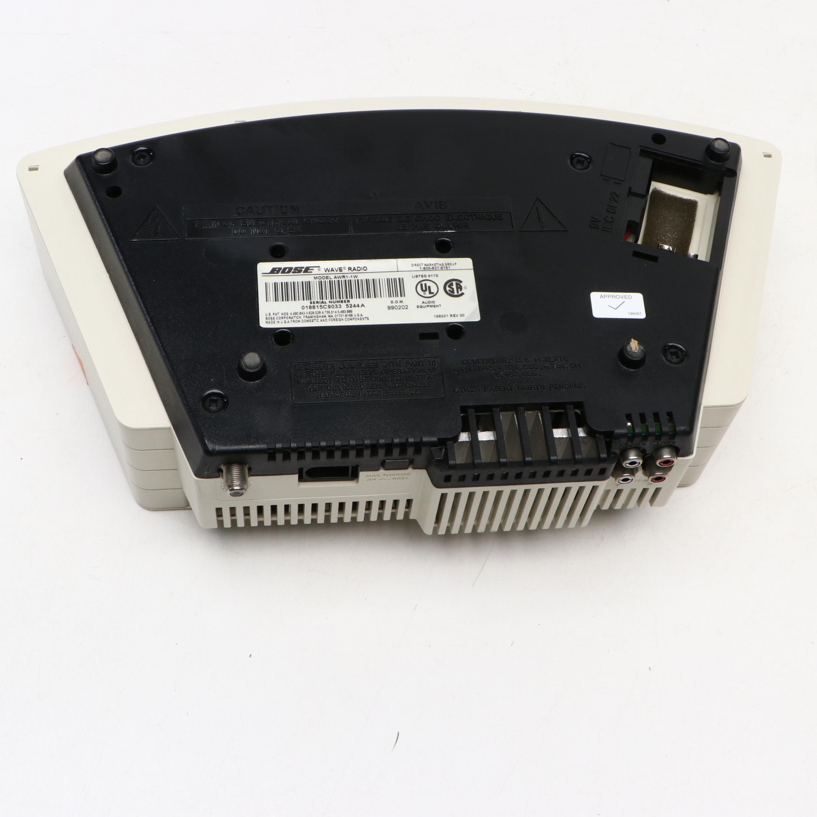 Bose Wave AM/FM Radio with Remote, 1999