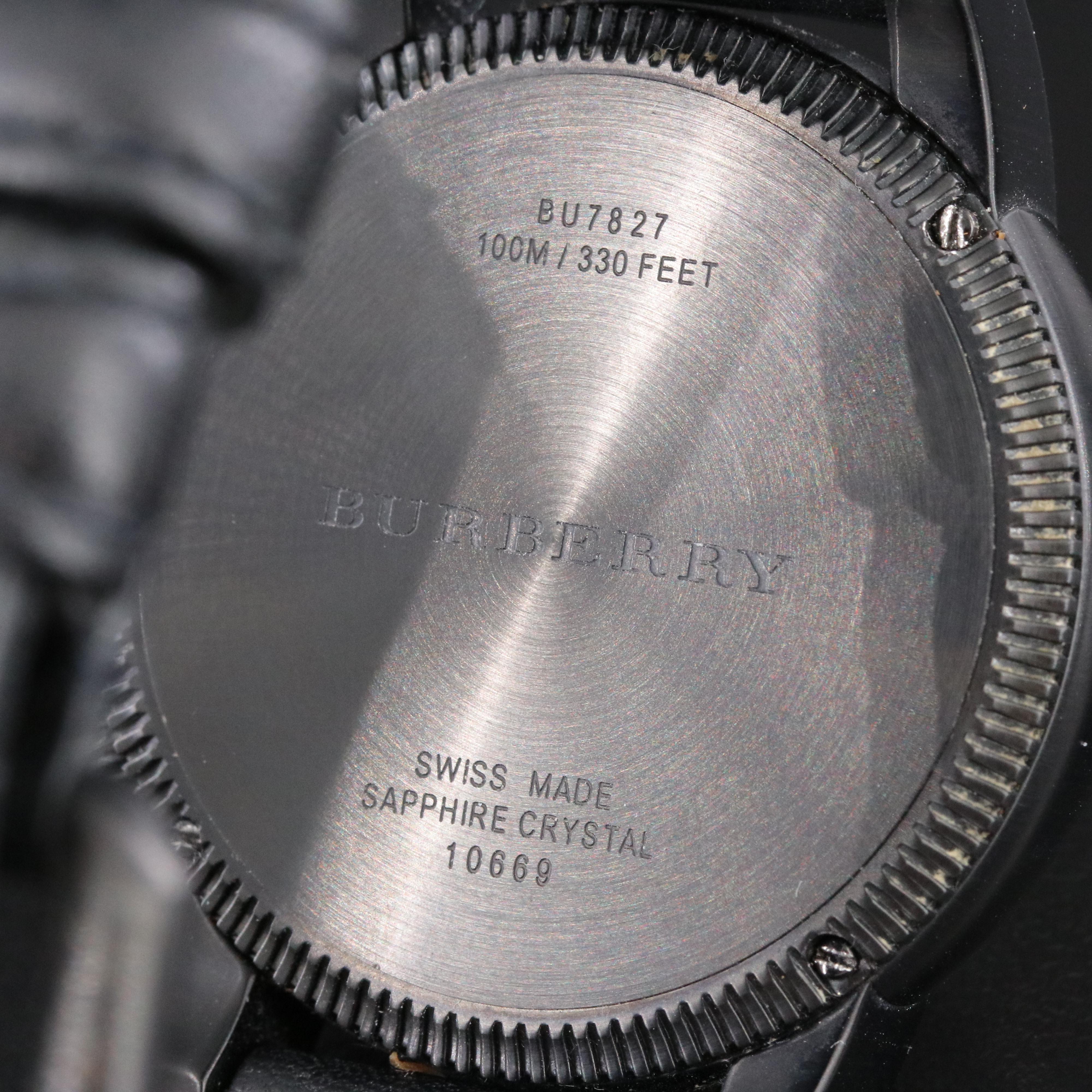 Burberry The Utilitarian Chronograph Watch
