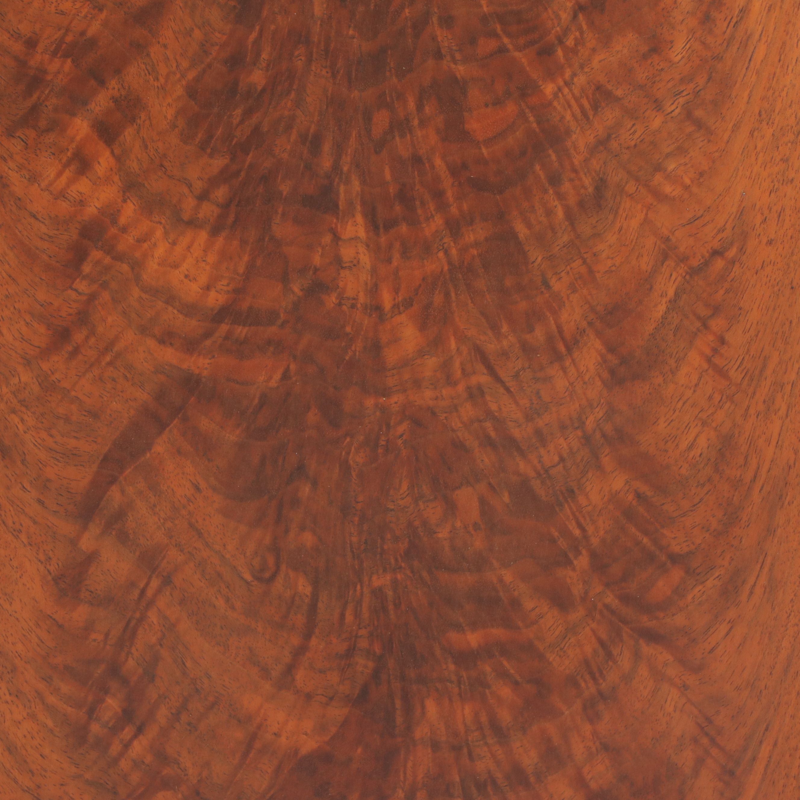 Victorian Renaissance Revival Carved Walnut and Burl Wood Bed Frame