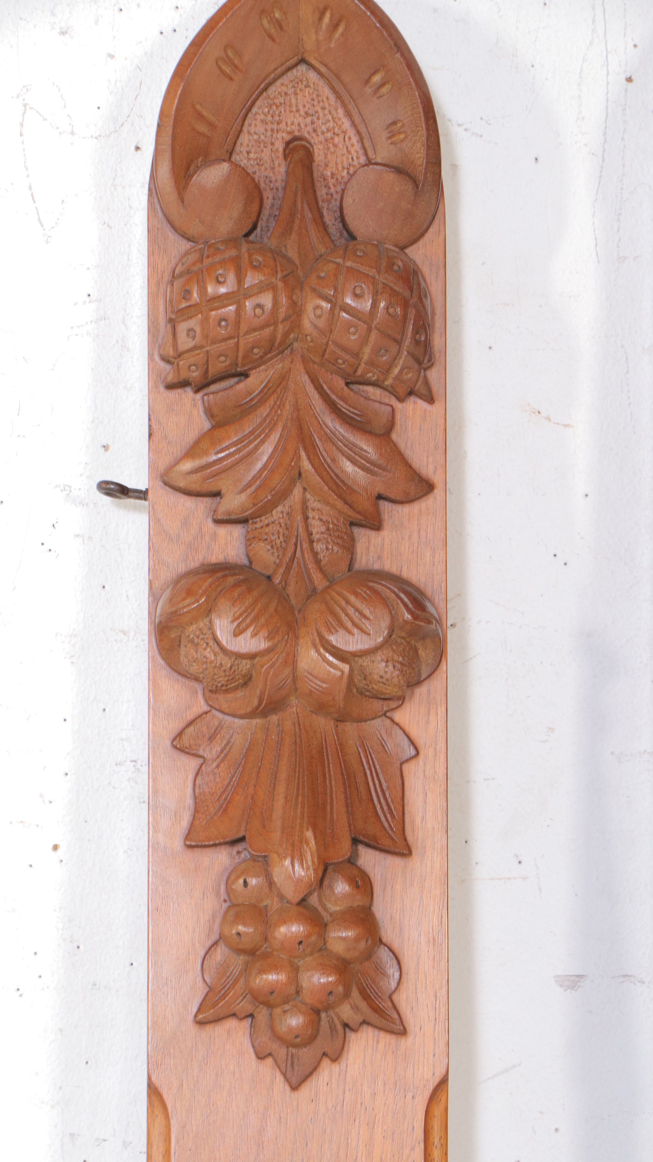 Victorian Renaissance Revival Carved Walnut and Burl Wood Bed Frame