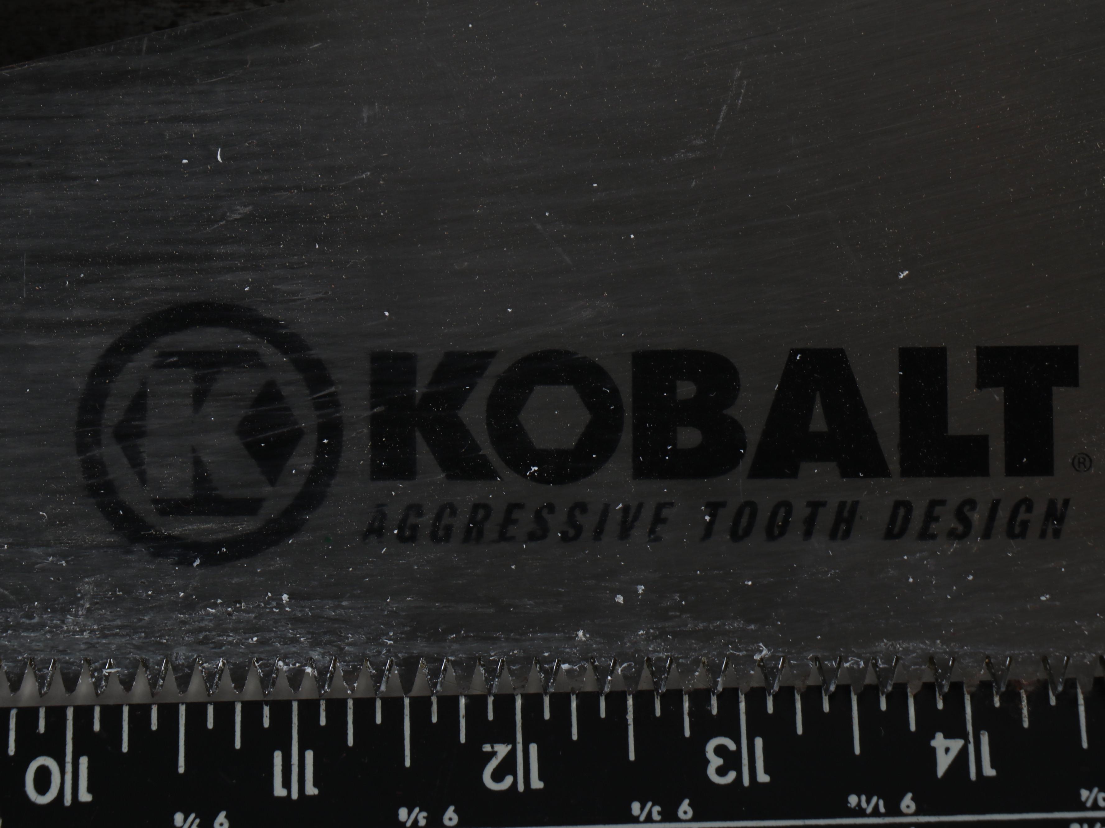 Kobalt and Stanley Hand Saws, Work Lamp, Level, and More Hand Tools