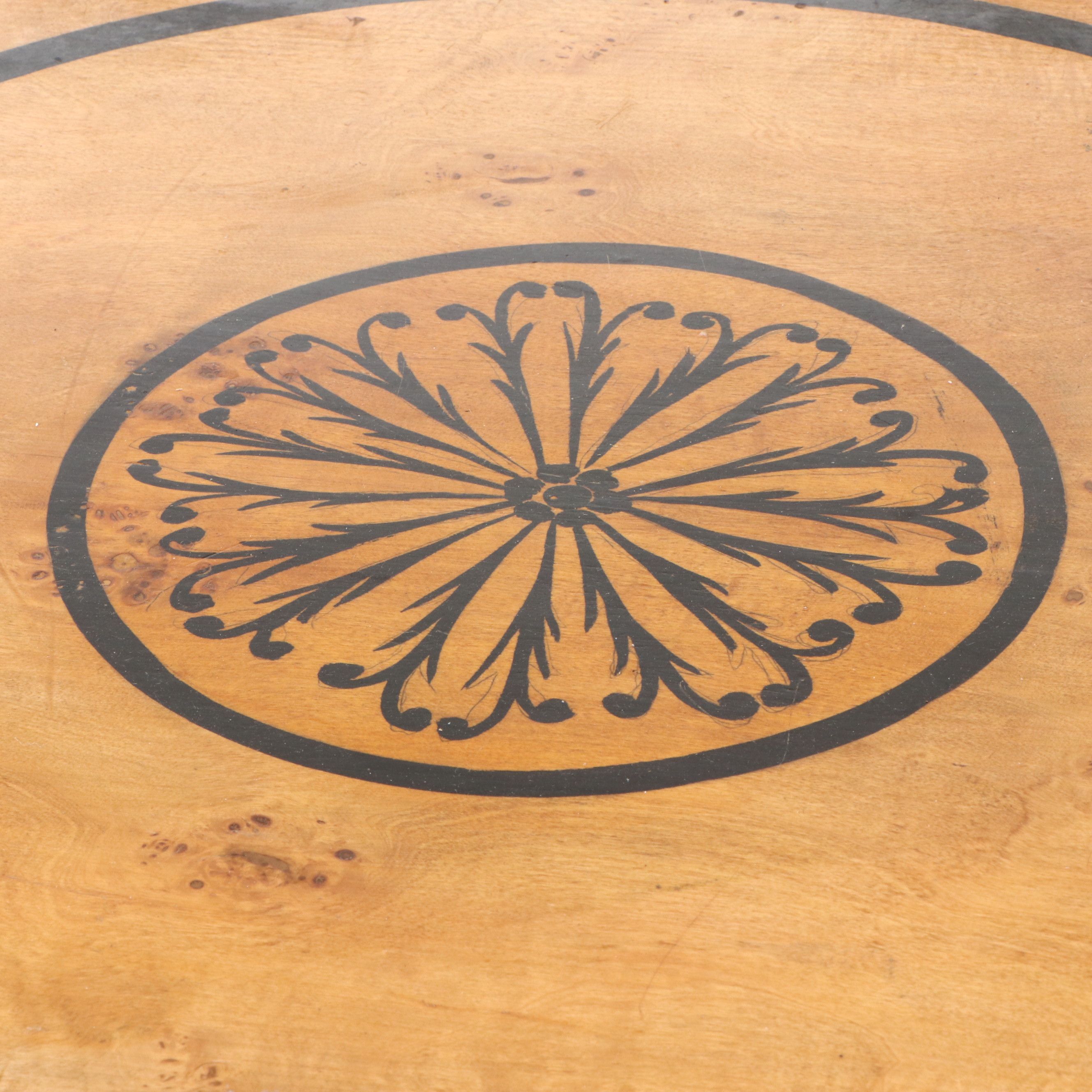 Biedermeier Style Accent Table