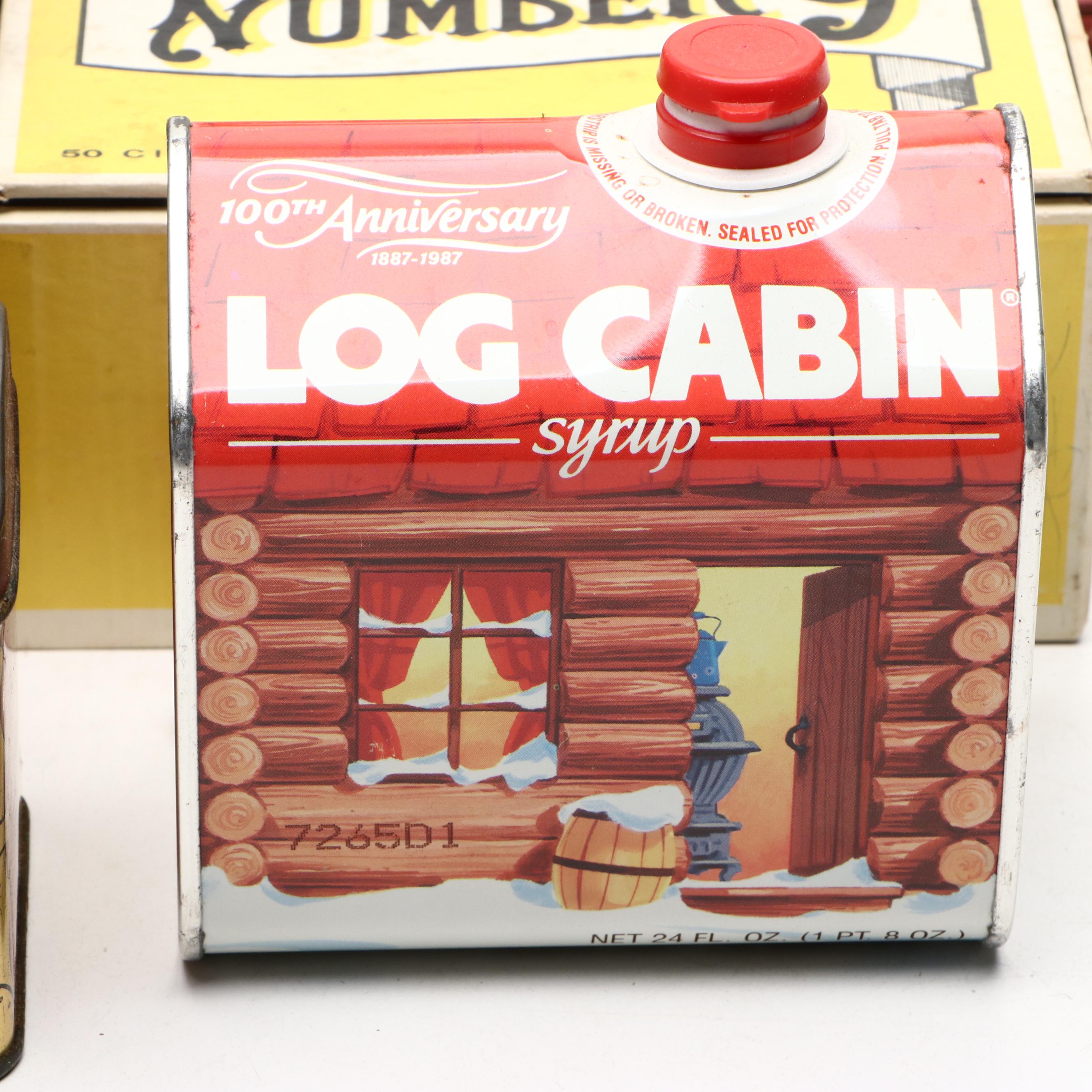 Swee-Touch-Nee Tea, Edgeworth Tobacco and More Tin Boxes with Other Cigar Boxes