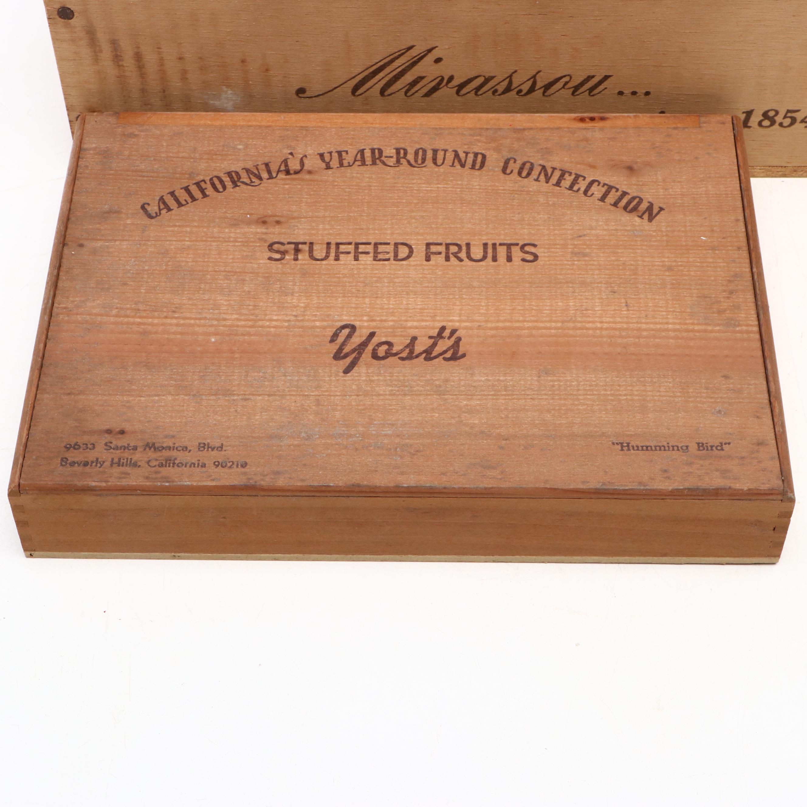 Swee-Touch-Nee Tea, Edgeworth Tobacco and More Tin Boxes with Other Cigar Boxes