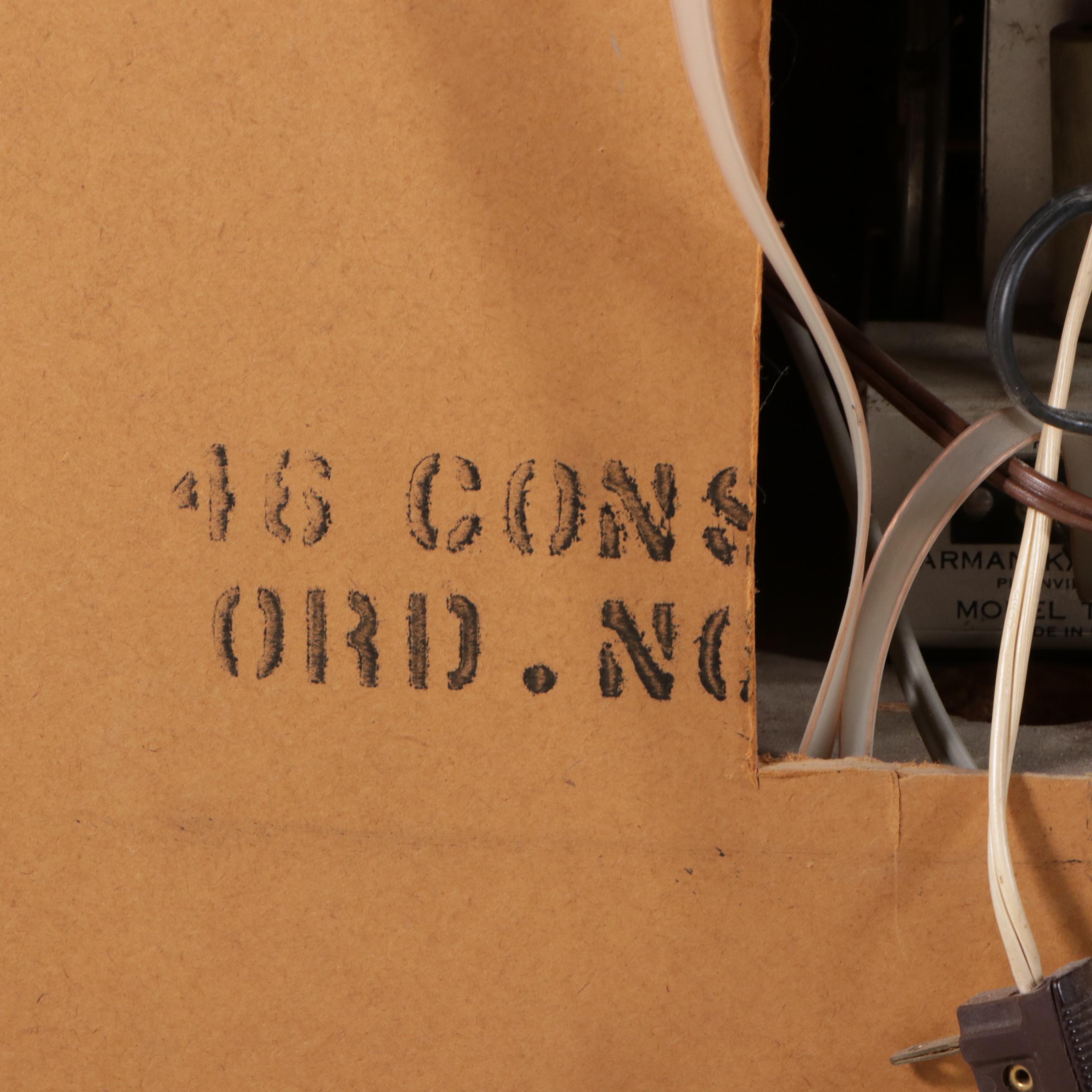 Elac Miracord 10H Turntable in Teak Cabinet w/ Pair of Aztec Athena 1A Speakers