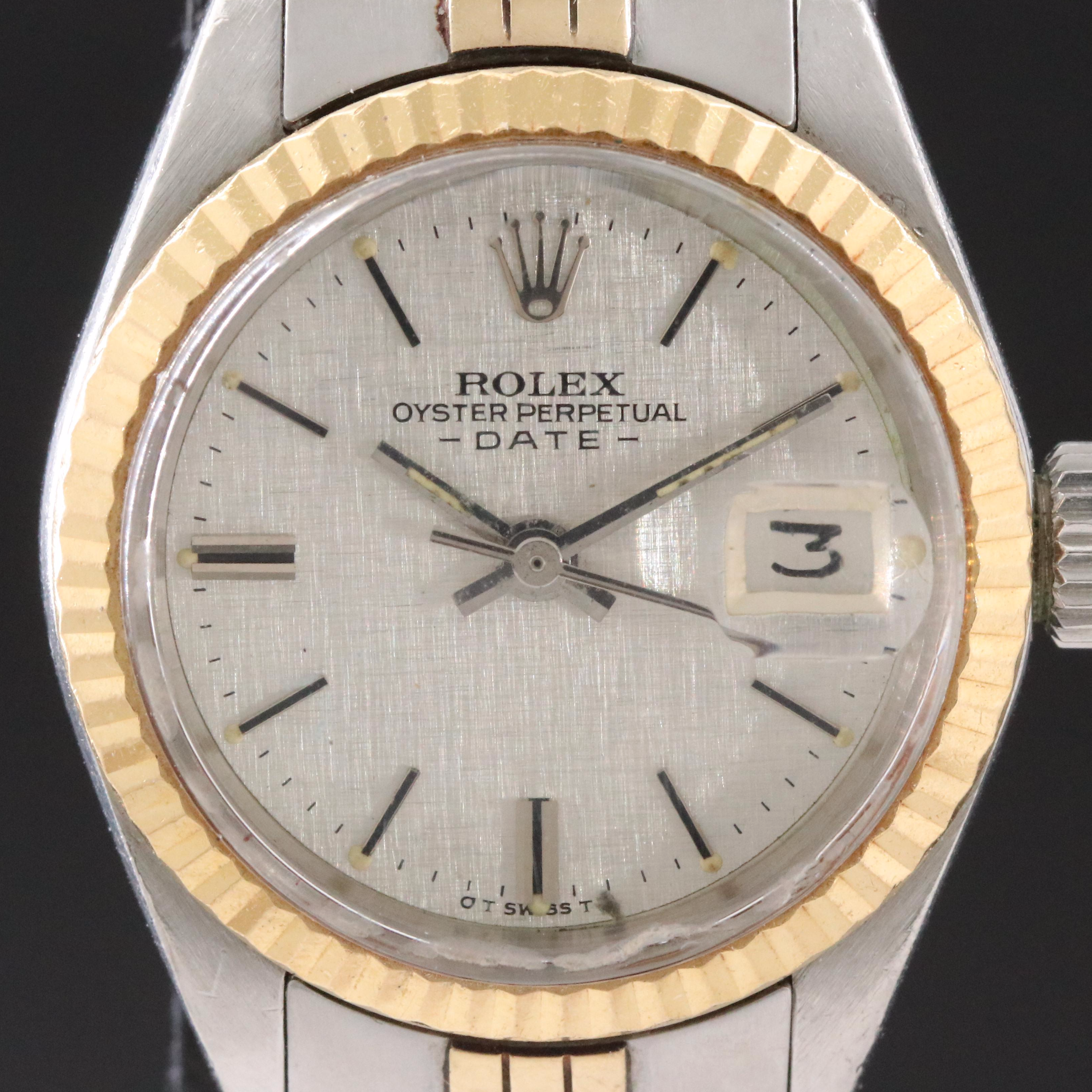 Rolex Oyster Perpetual Date 6916 Vintage Watch c.1974