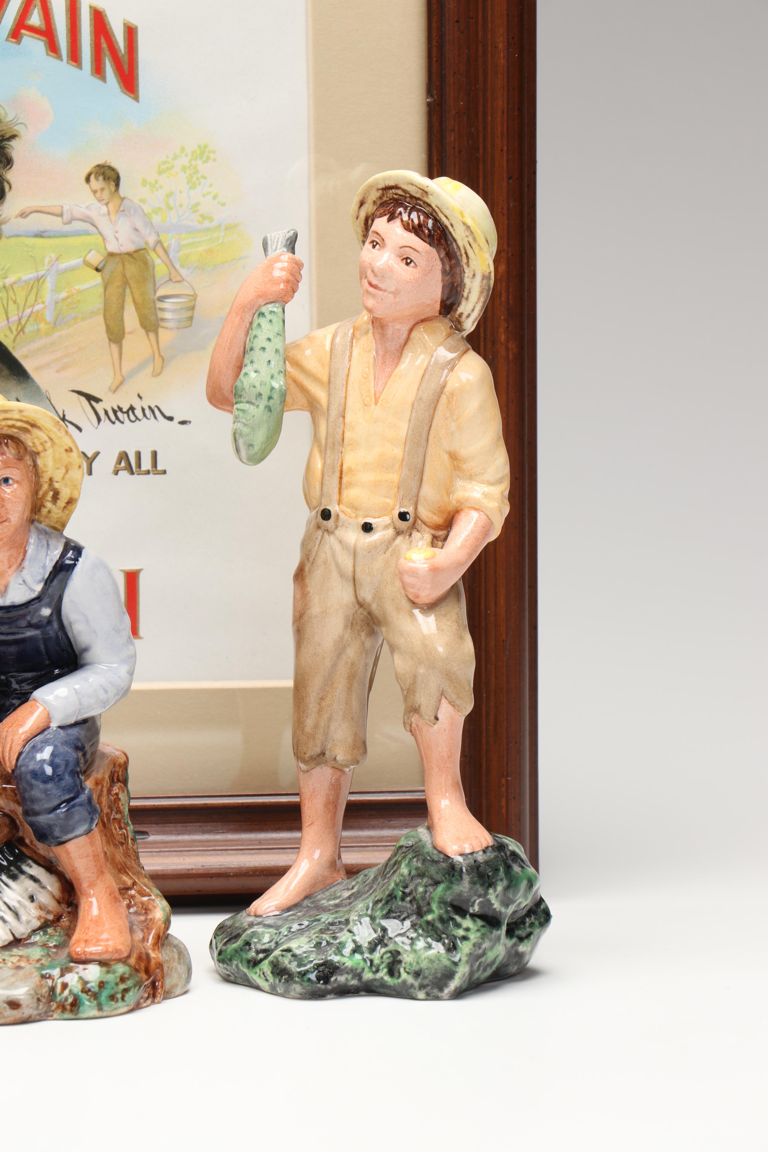 Mark Twain Books and Memorabilia with Biography "Sam Clemens of Hannibal"