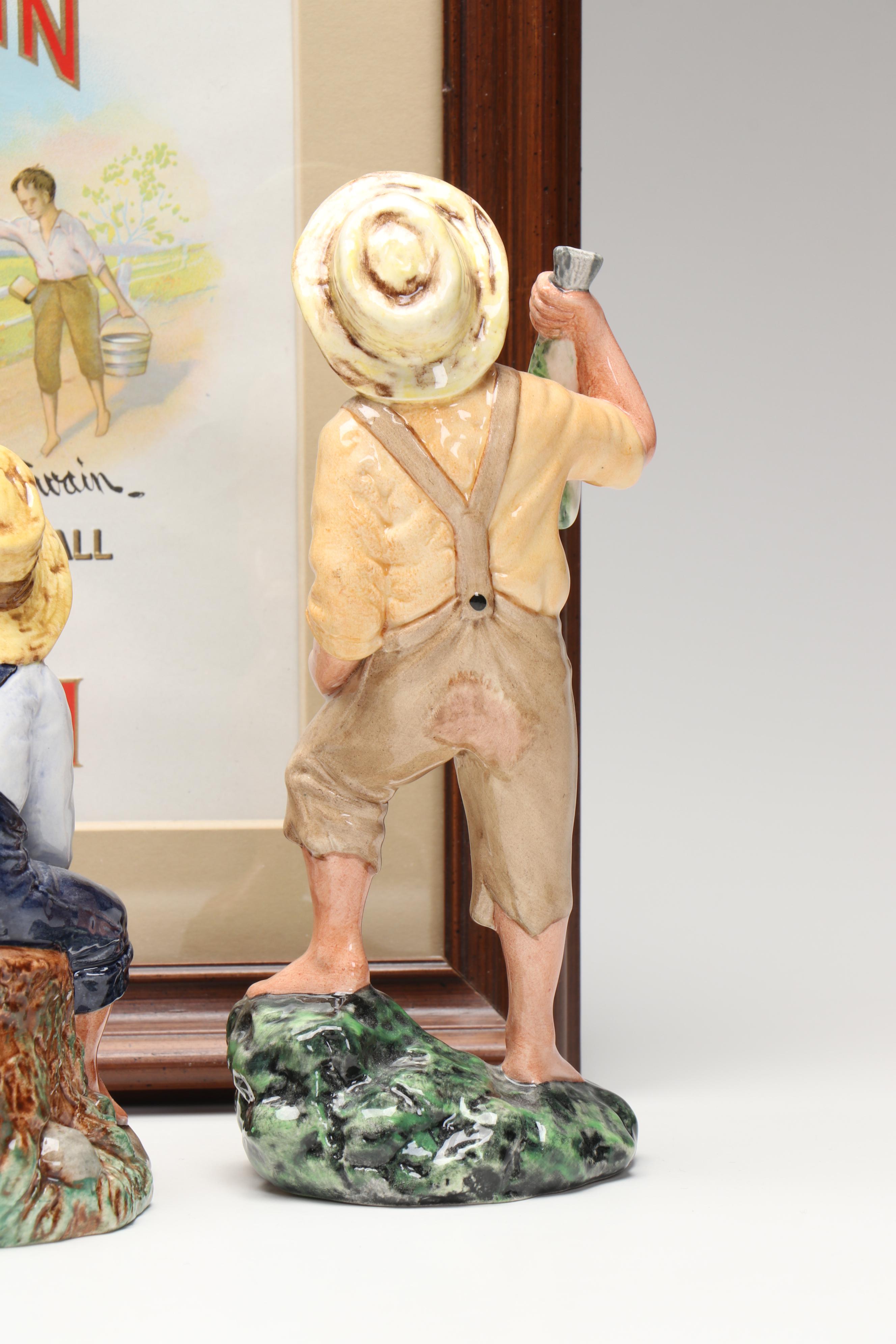 Mark Twain Books and Memorabilia with Biography "Sam Clemens of Hannibal"