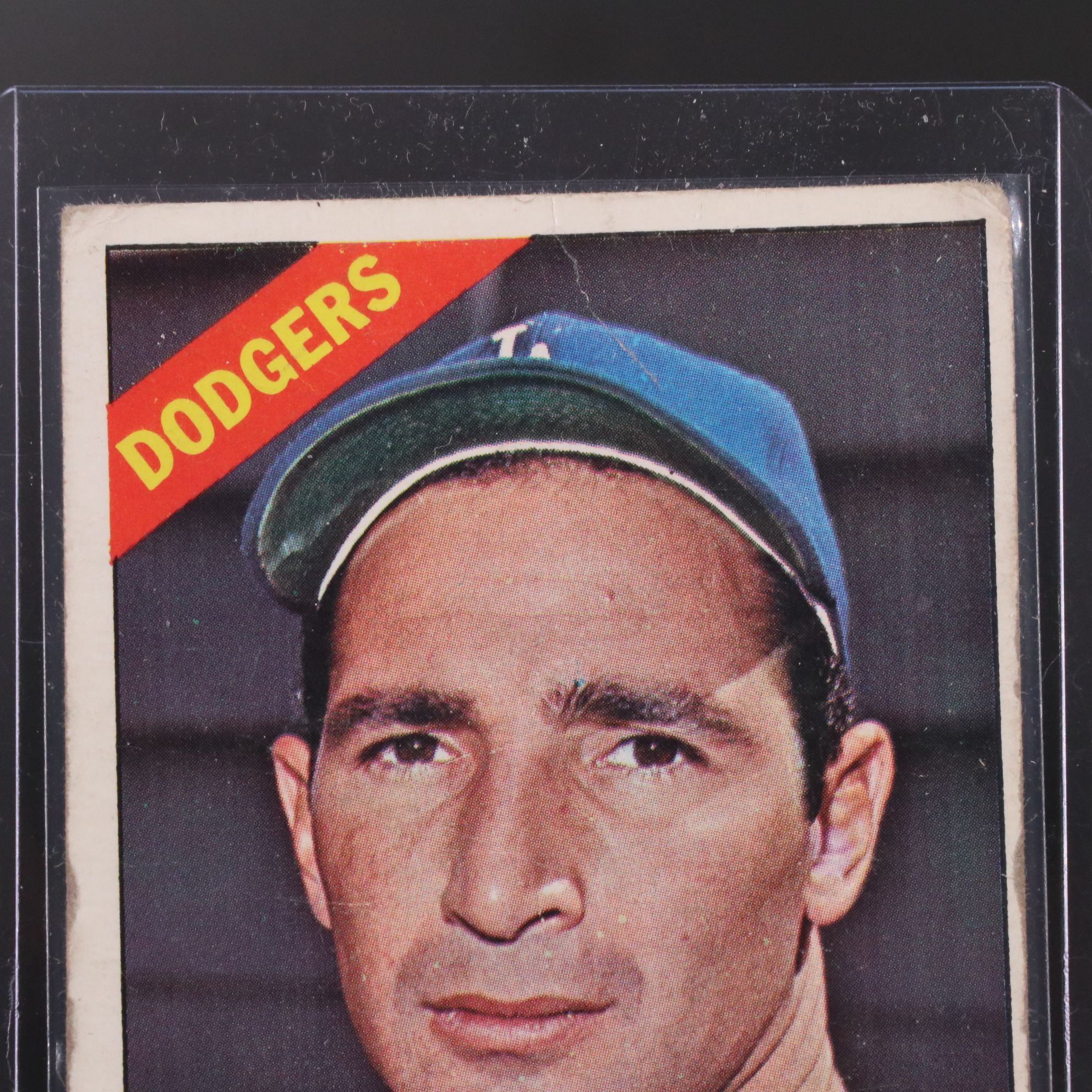 1966 Topps Sandy Koufax Los Angeles Dodgers Baseball Card